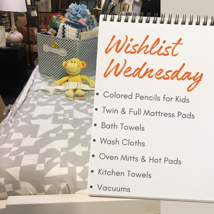 Weekly Wishlist! Here are our high-need items this week:

See Link in Bio to visit our website to see our Amazon and Target wishlists, as well as drop-off and pick-up options for items from your own home.

As always - we appreciate you!

#humbledesig
