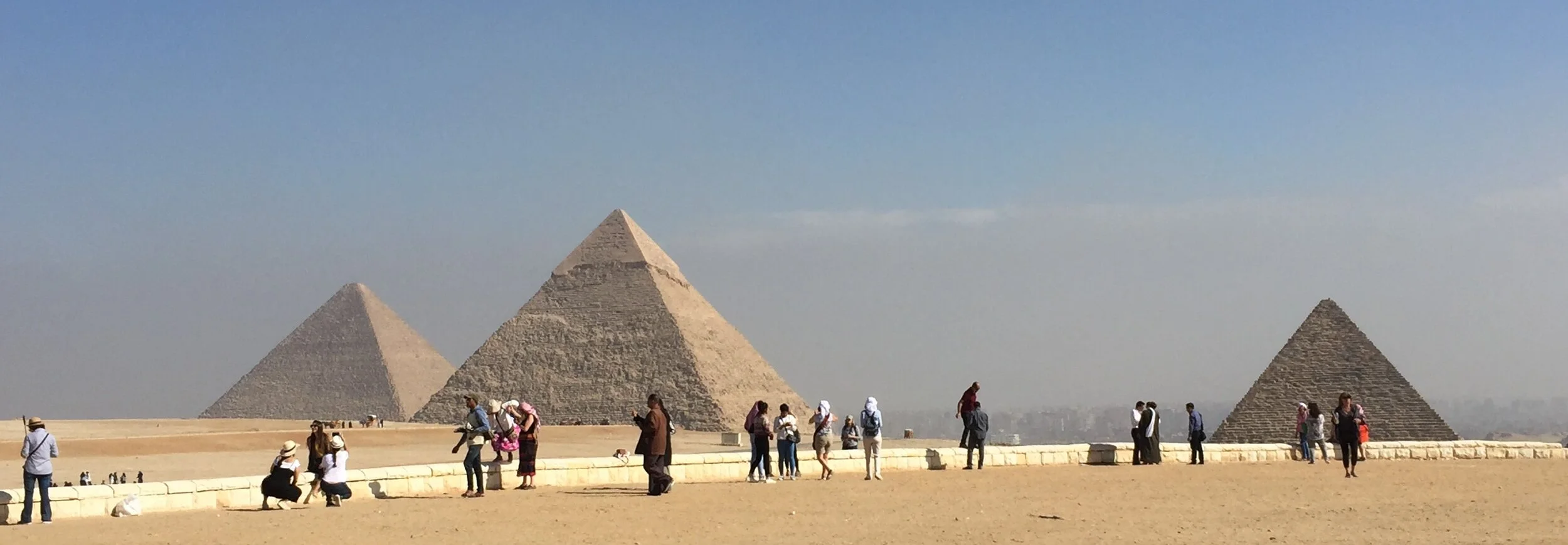 Pyramids at Giza