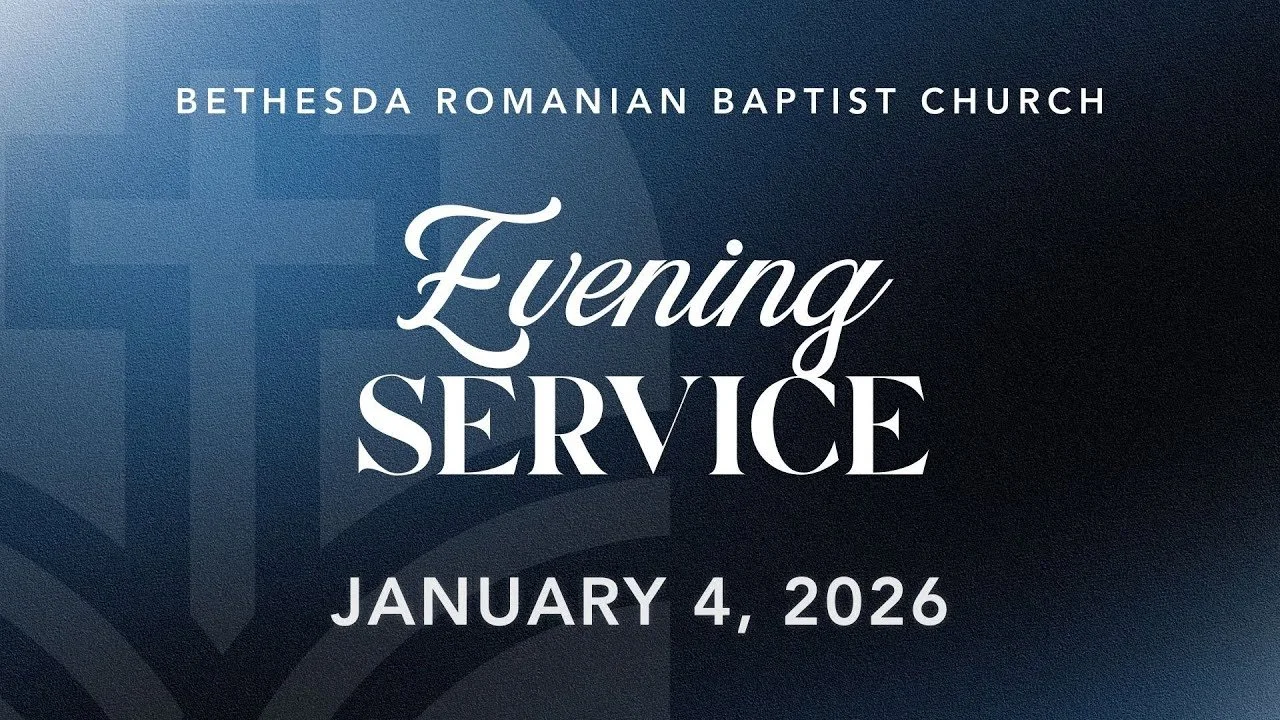 Evening Service January 4, 2026