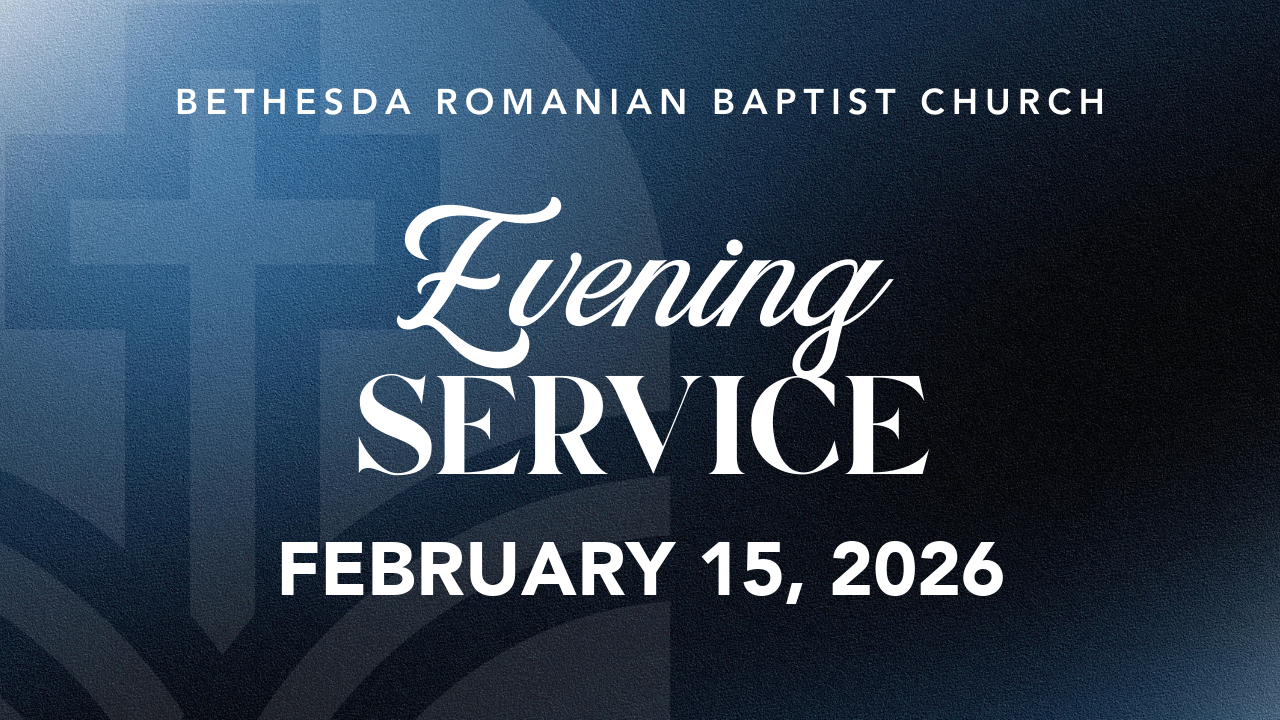 Evening Service February 15, 2026