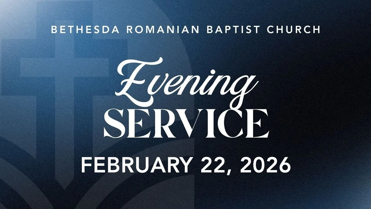 Evening Service February 22, 2026