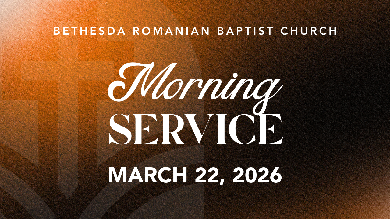 Morning Service March 22, 2026