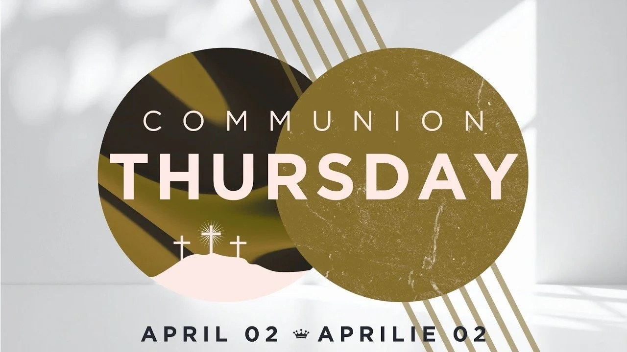 Communion Thursday Service