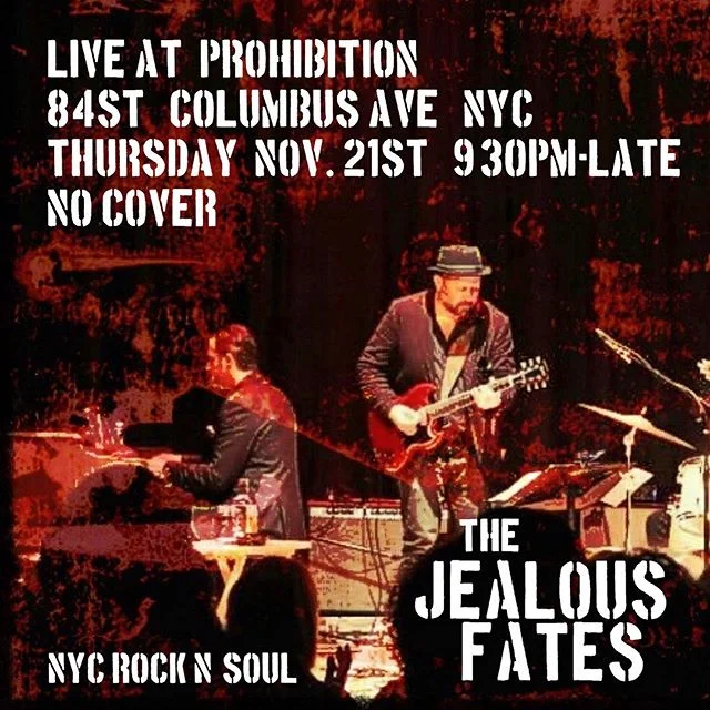 Who&rsquo;s coming out Next Thursday to prohibition?  It&rsquo;s always a a good boozy, bluesy show.. 9:30 till late! Come support.