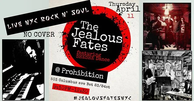 Who&rsquo;s coming out this Thursday to #prohibitionnyc.  Always a bluesy boozy good night!  No cover 9:30-12:30.
.
.
.
.
.
.