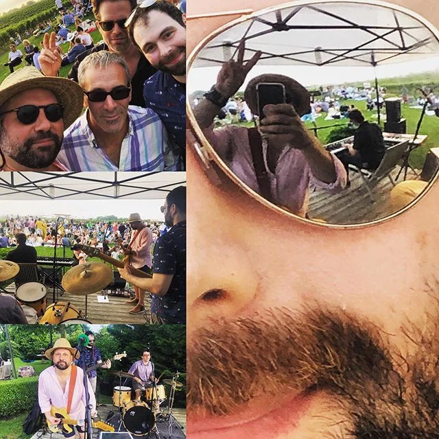 Great show last night at Wolffer winery.  Let&rsquo;s do it again today 5-8pm.  Come on out and stay cool in these hot as Folk days!  #jealousfatesnyc #wolfferwinestand #hotasfolk .
.
.
#fenderguitars
#gigging
#musiciansoﬁnstagram