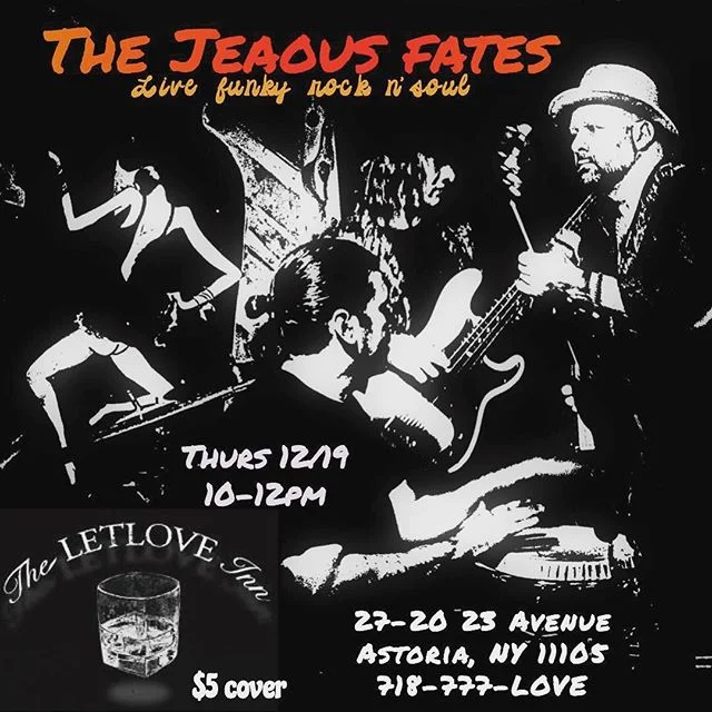 Ok let&rsquo;s brighten up this weather with some rhythm and blues!  Queens style. Its out first time playing at the Let Love inn,  astoria.  Thur 12/19 10-12pm. Featuring home town hero Sean Nowell!