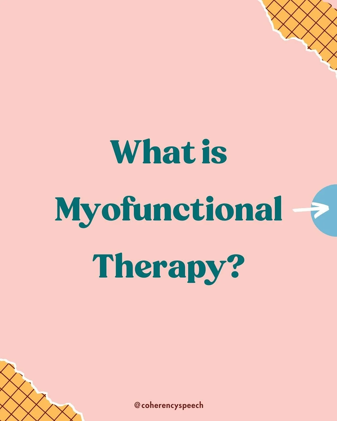 💭 You may have heard the term myofunctional therapy before &mdash; but what does it actually mean? Think of it as a workout therapy for the mouth and face. It helps retrain how the tongue, lips, and jaw move and rest so they can work the way they&rs