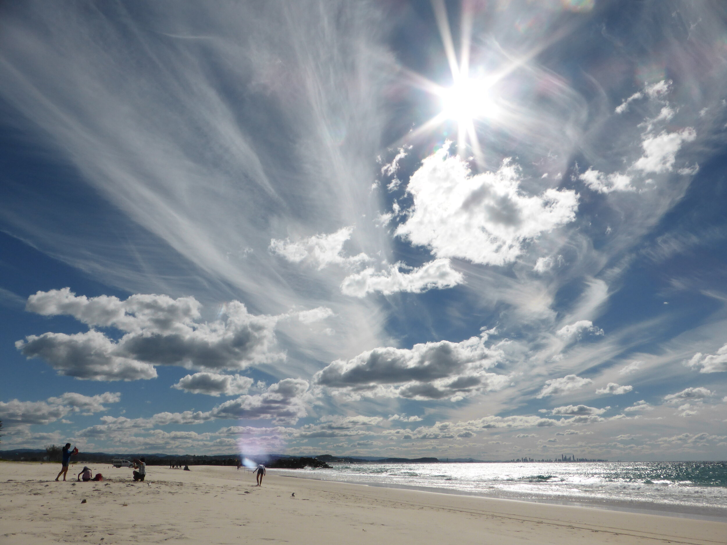 Australian Winter on Coolangatta Beach