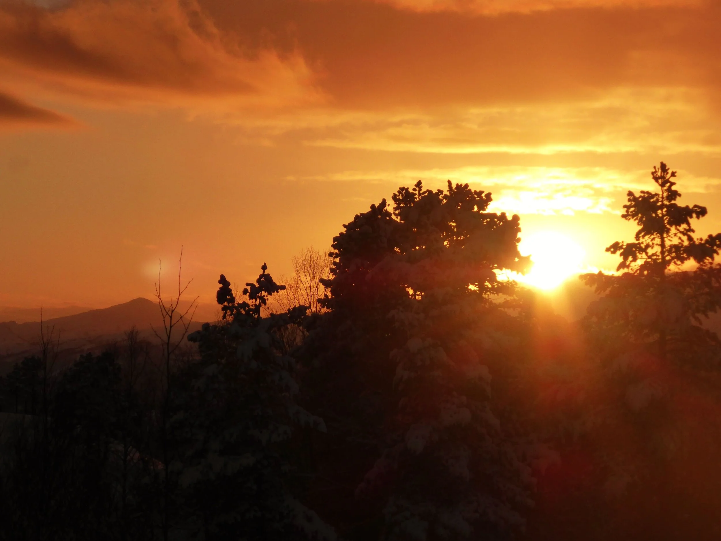 Norwegian Spring Sunset