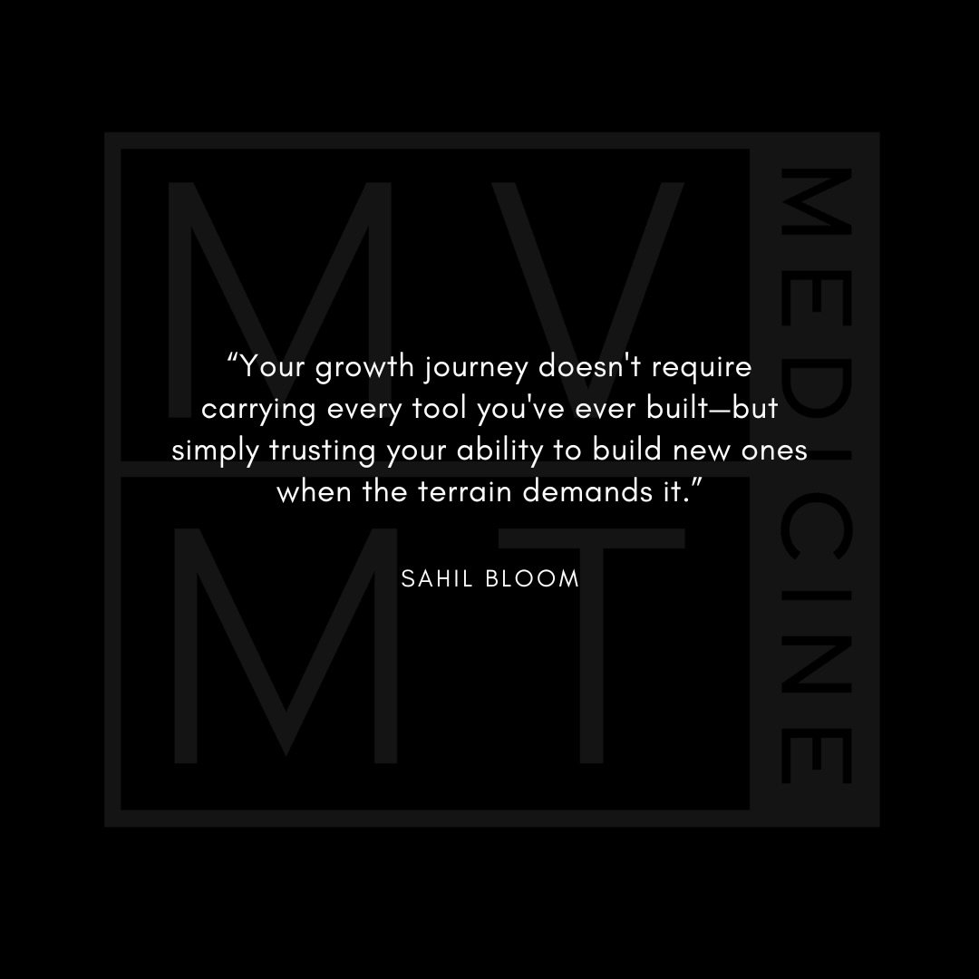 Performance improves through adaptation, not accumulation.

Strategies that once worked can become limitations when conditions shift.

Progress comes from reassessing demands, shedding outdated approaches, and building the specific capacities the cur