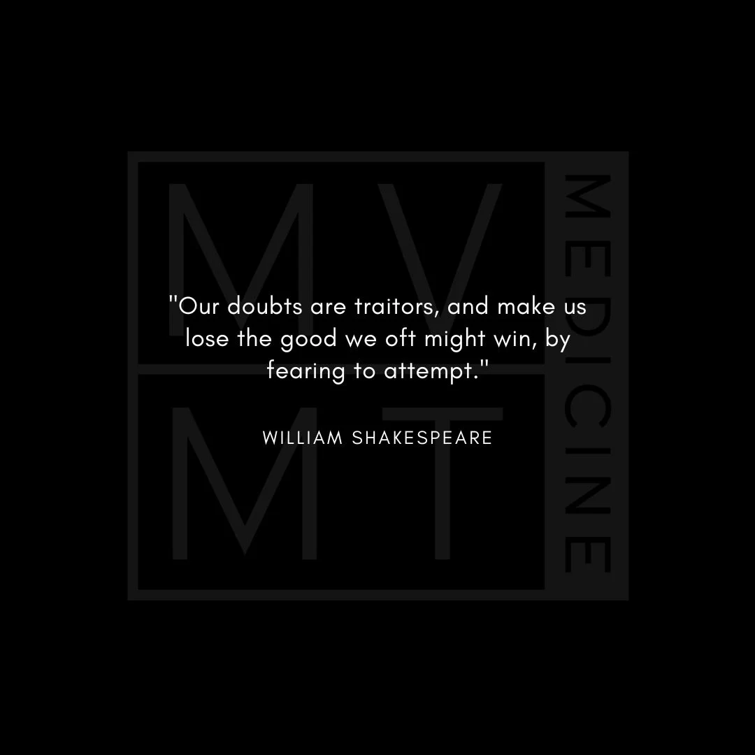 Our doubts are traitors.

They don&rsquo;t just slow you down, they steal what could&rsquo;ve been yours.

The strength.
The progress.
The confidence.

Not because you couldn&rsquo;t&hellip;
But because you didn&rsquo;t try.

Start before you feel re