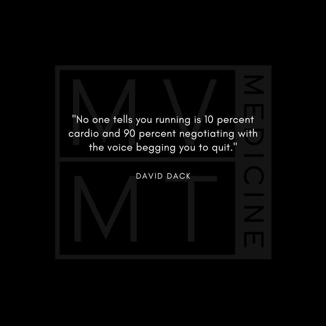 That voice gets loud when fatigue sets in.

When your stride breaks down.

When your nervous system starts looking for the exit ramp.

But performance isn&rsquo;t built by avoiding discomfort. It&rsquo;s built by increasing your capacity to stay comp