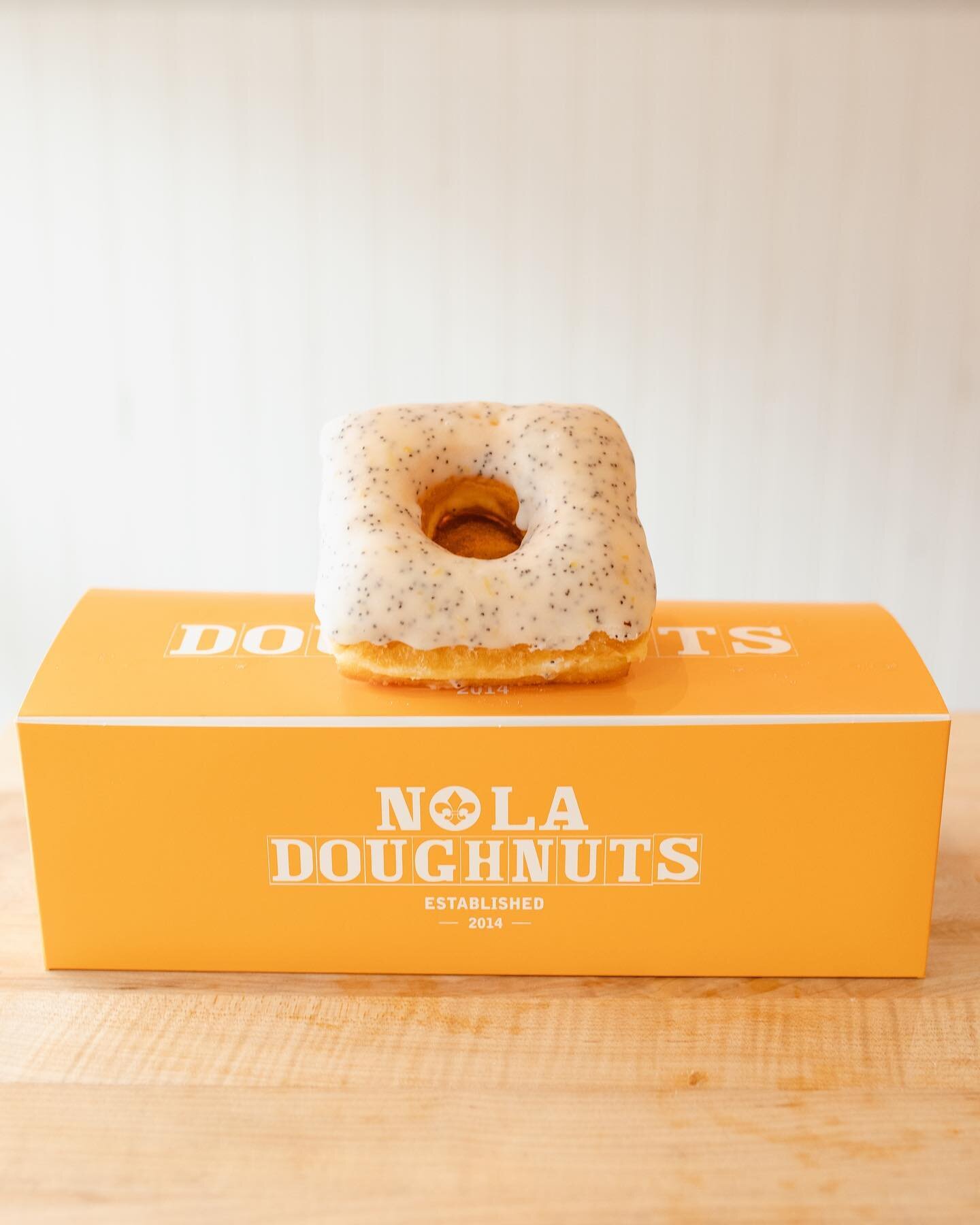 Have you tried our classic lemon poppyseed doughnut? Topped with lemon zest and poppyseed glaze

Head over to both of our Portland and Lake Oswego store to try all the flavors of our yeast-raised doughnuts