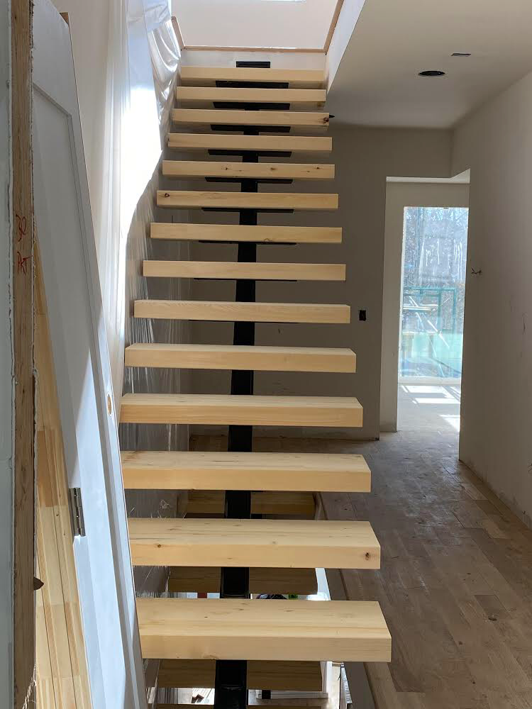 Stair construction, stair installation