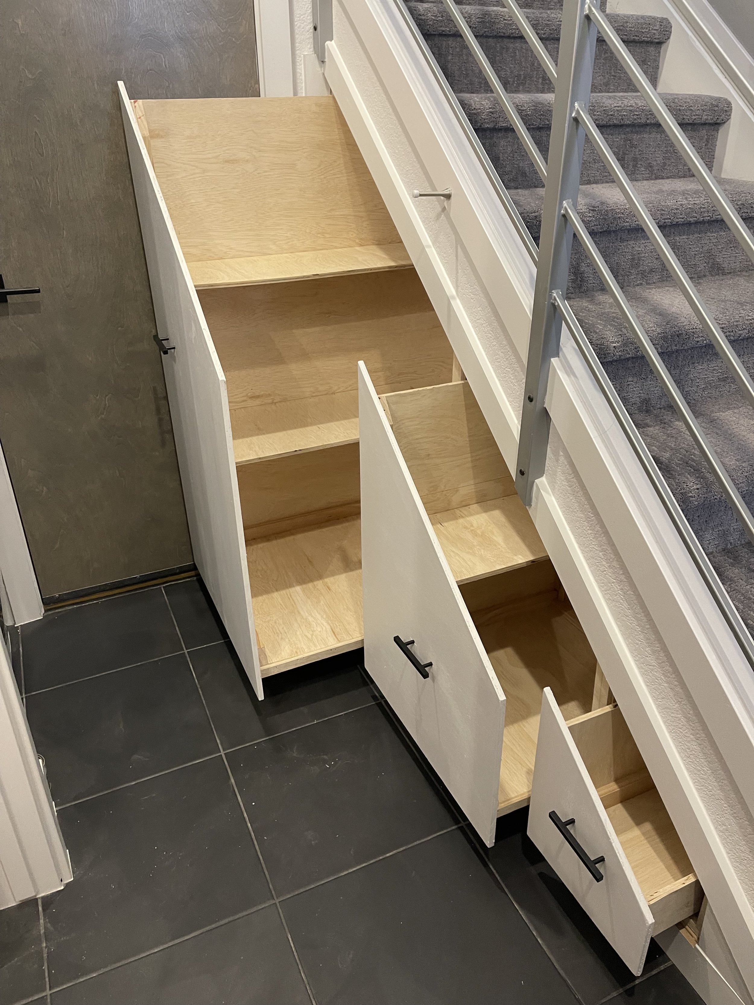 Custom cabinetry/storage build