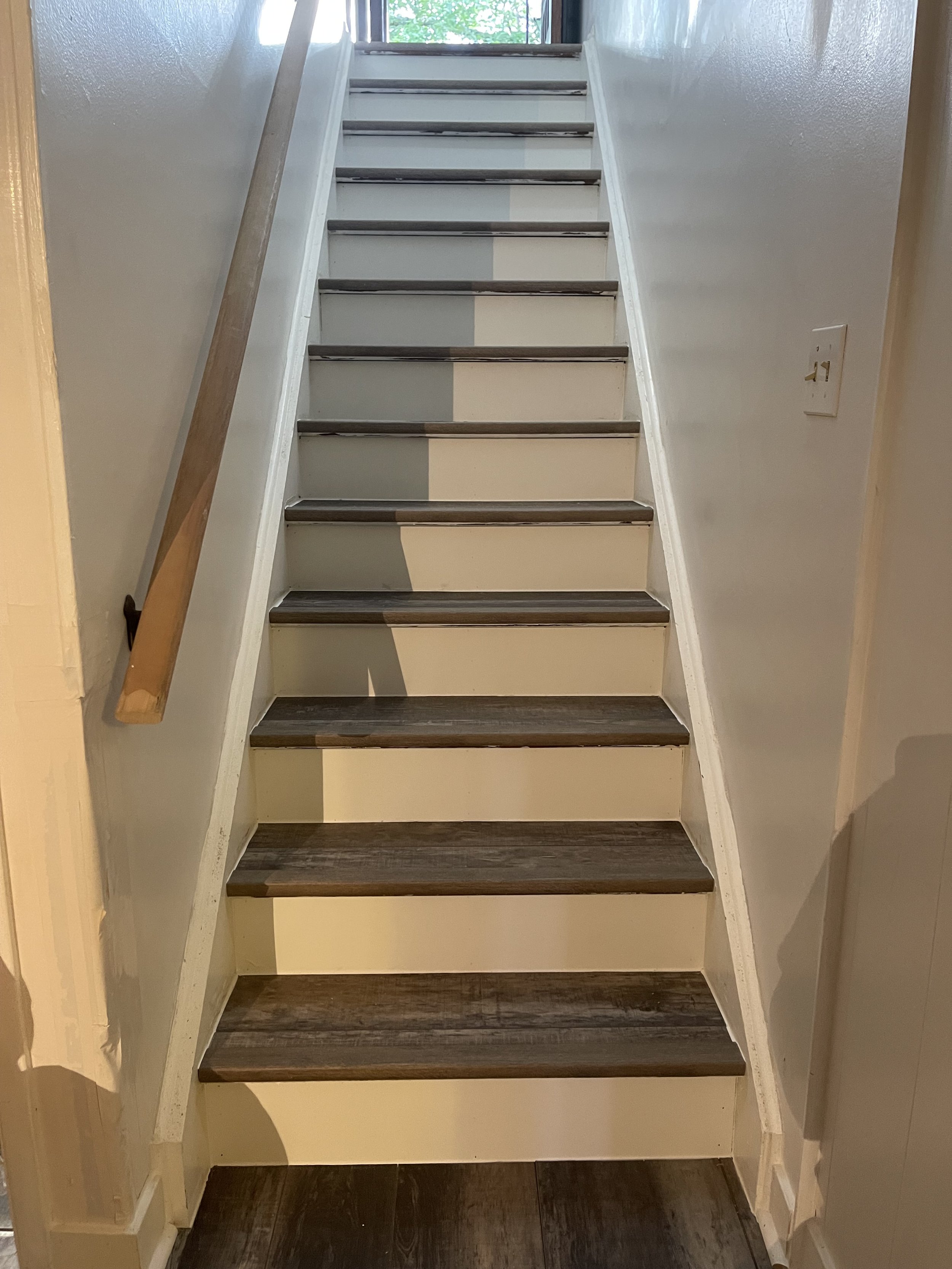 Lvp flooring and stair remodel