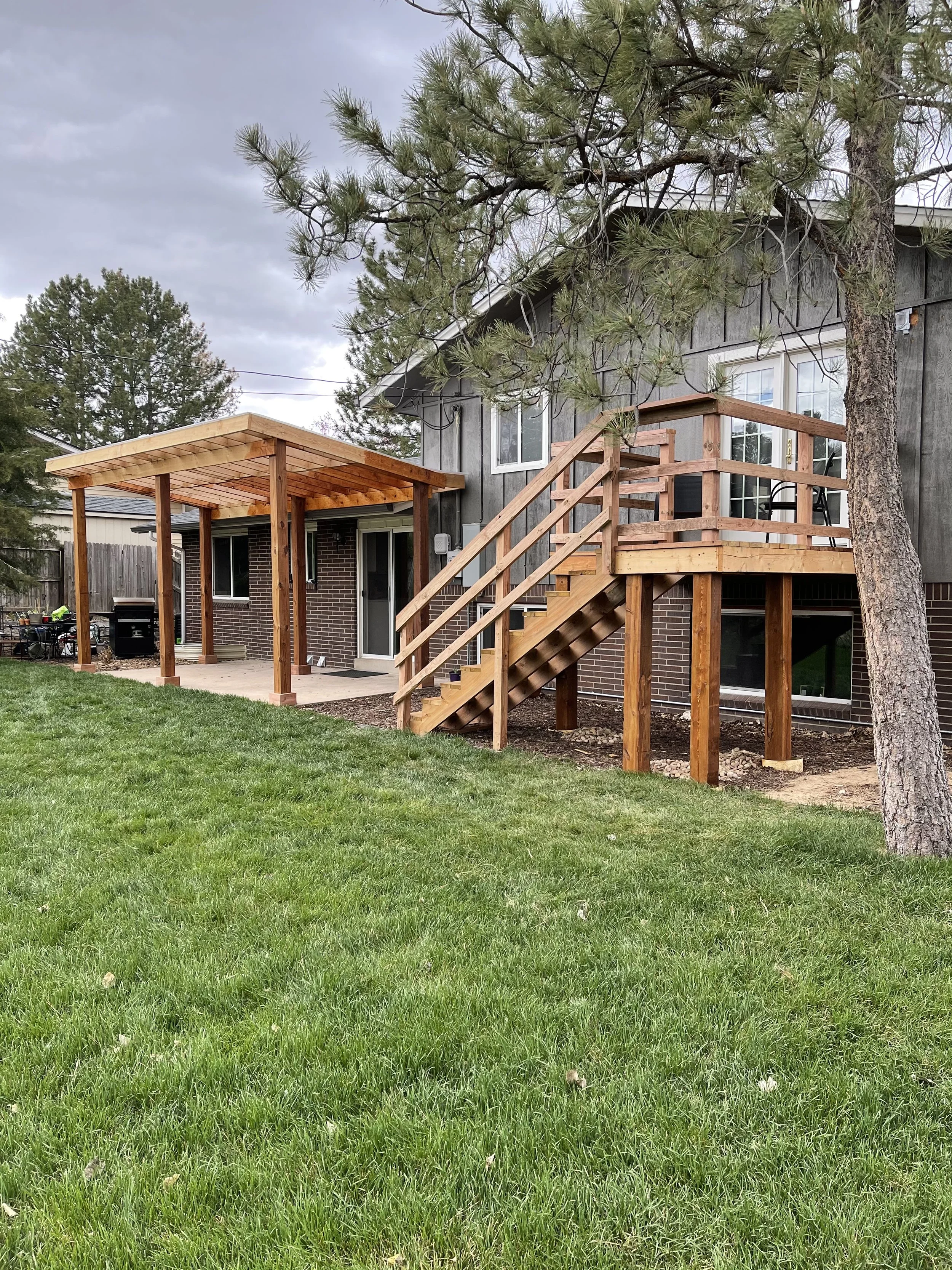 Pergola and Deck build in Centennial Colorado