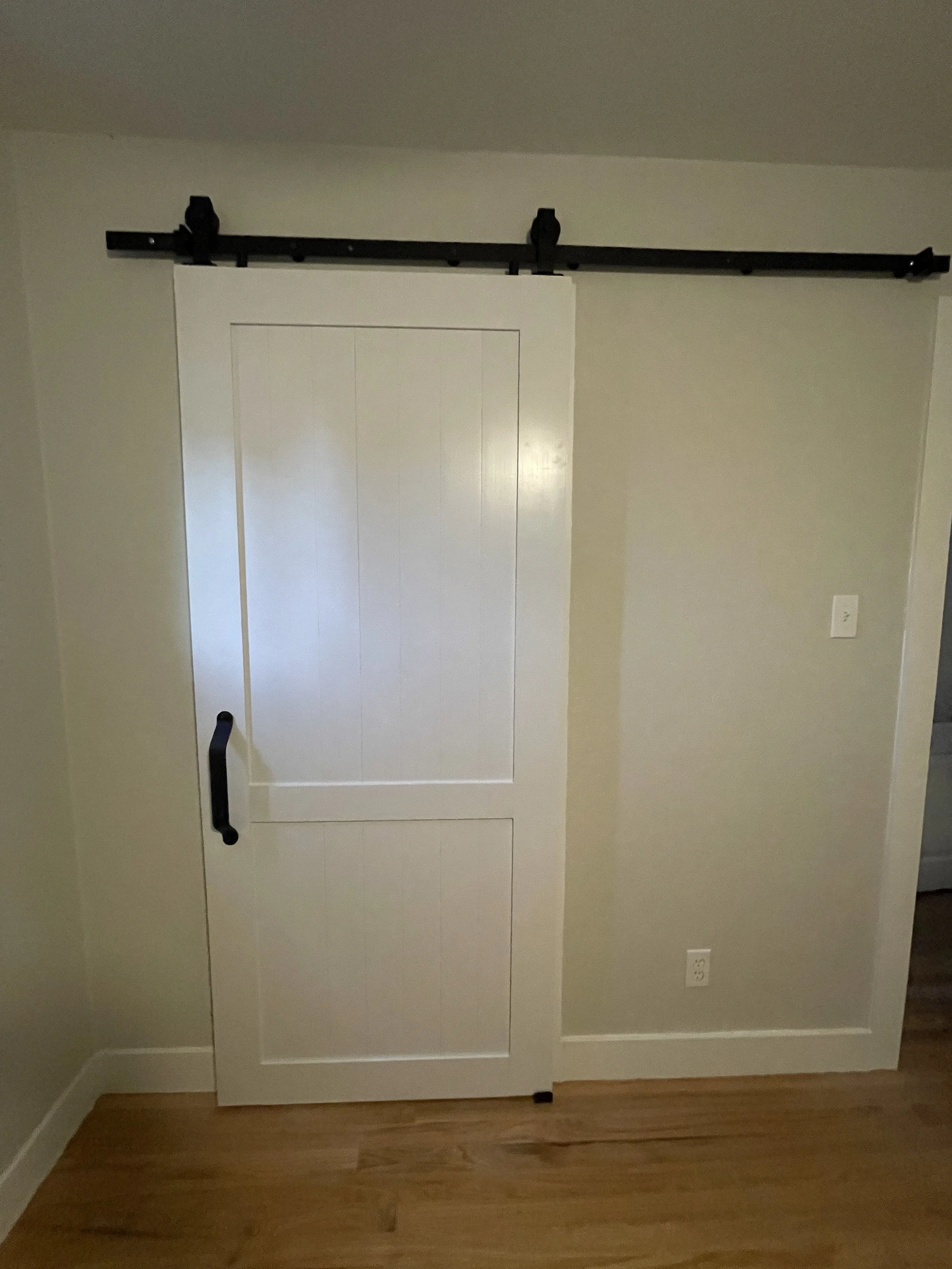 Installing barn door to closet services in Denver