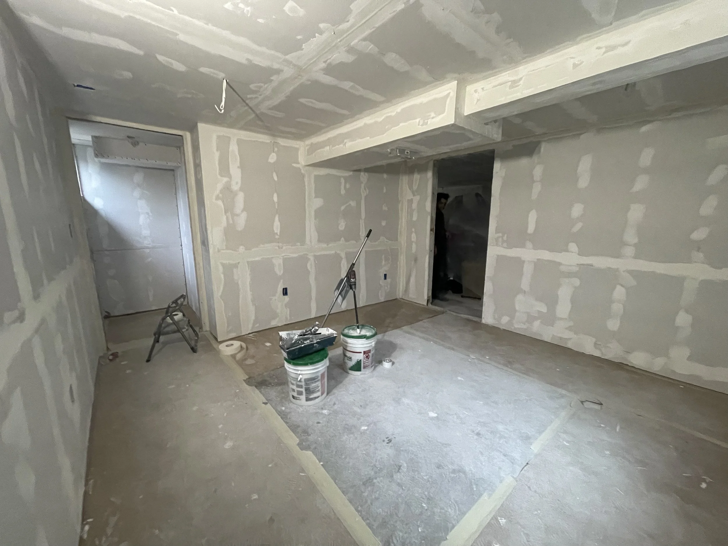 Drywall installation 