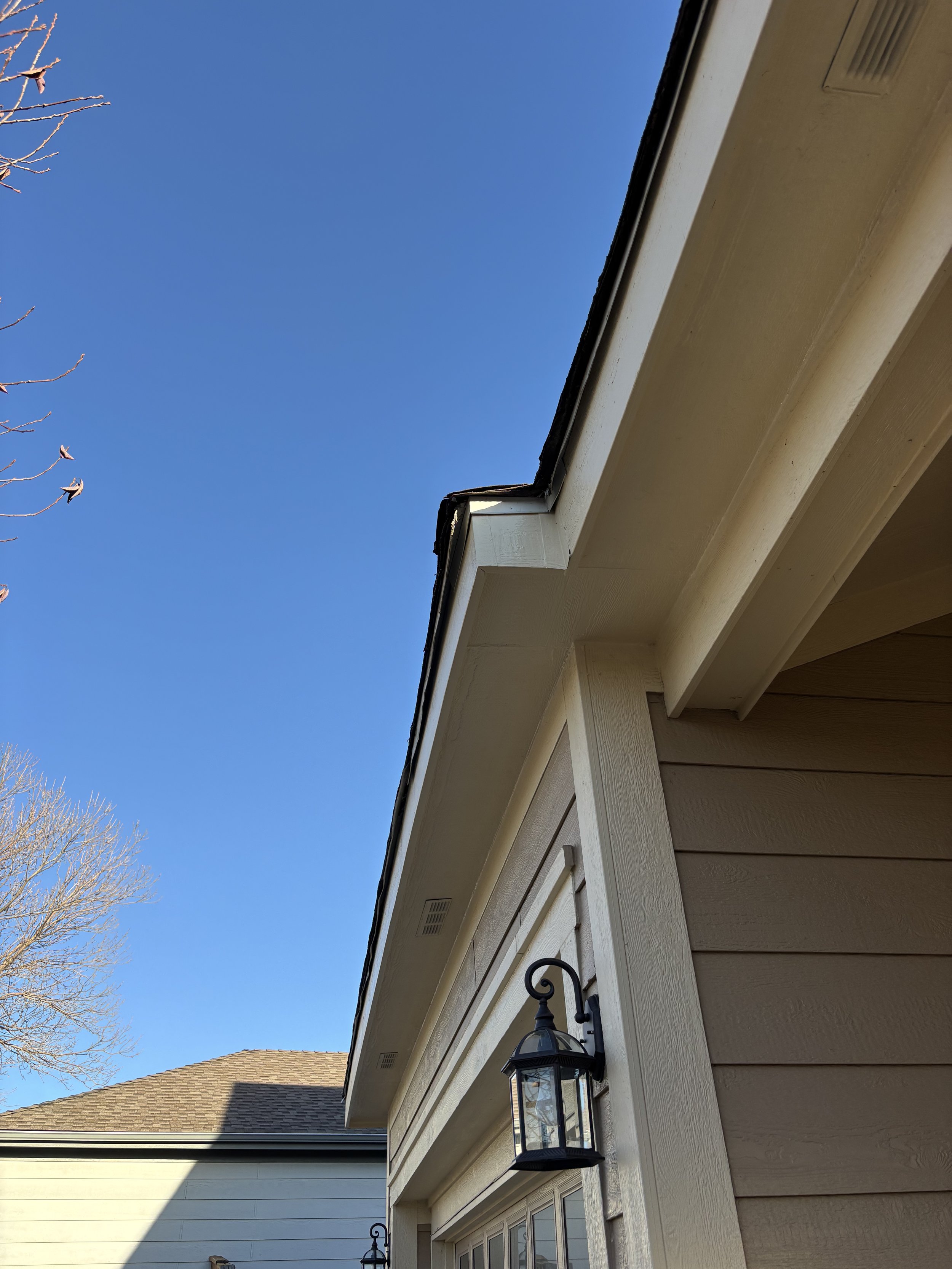Soffit and fascia repair services in Aurora