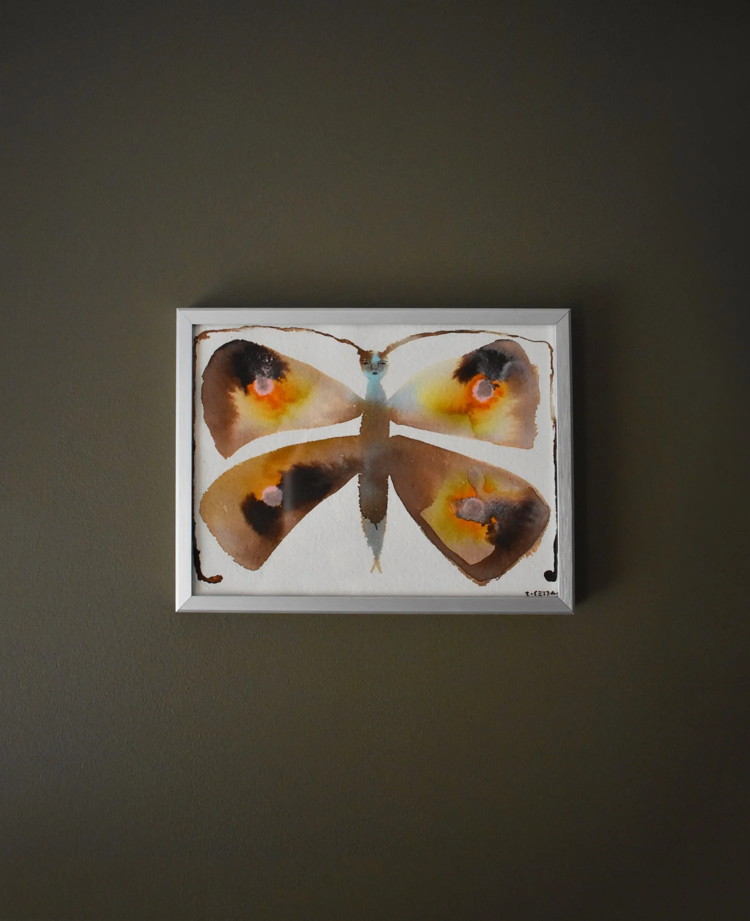 Brown & Yellow Butterfly