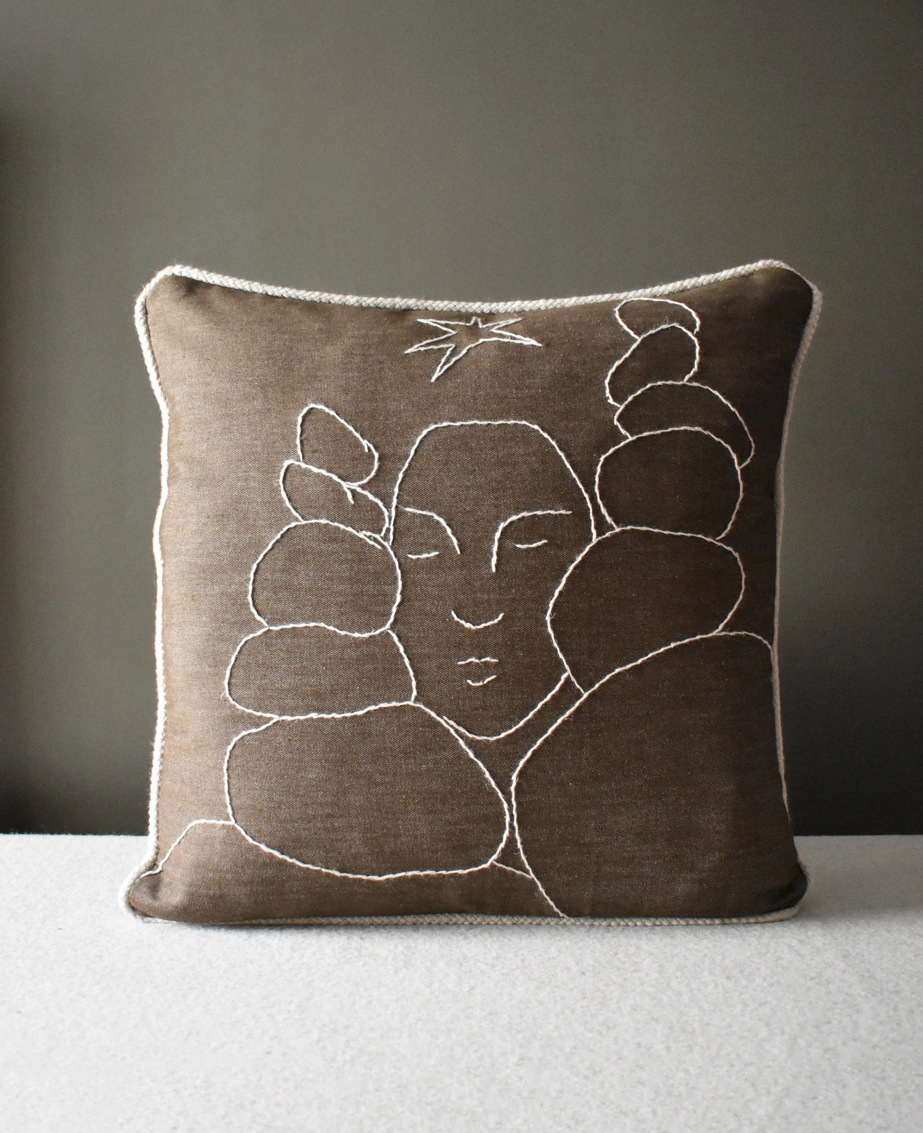 Meditating, Cushion