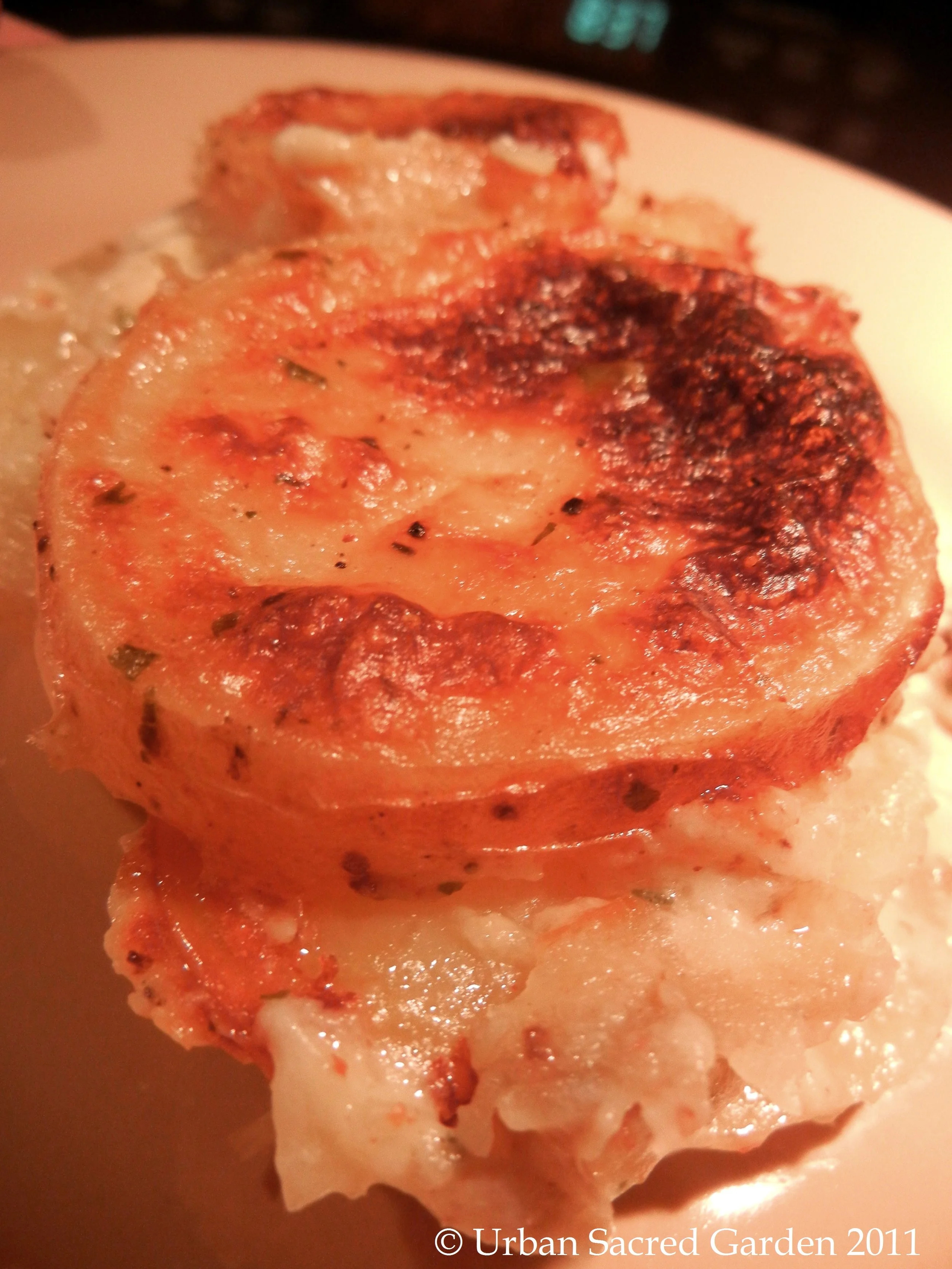 Cheesy Irish Scalloped Potatoes