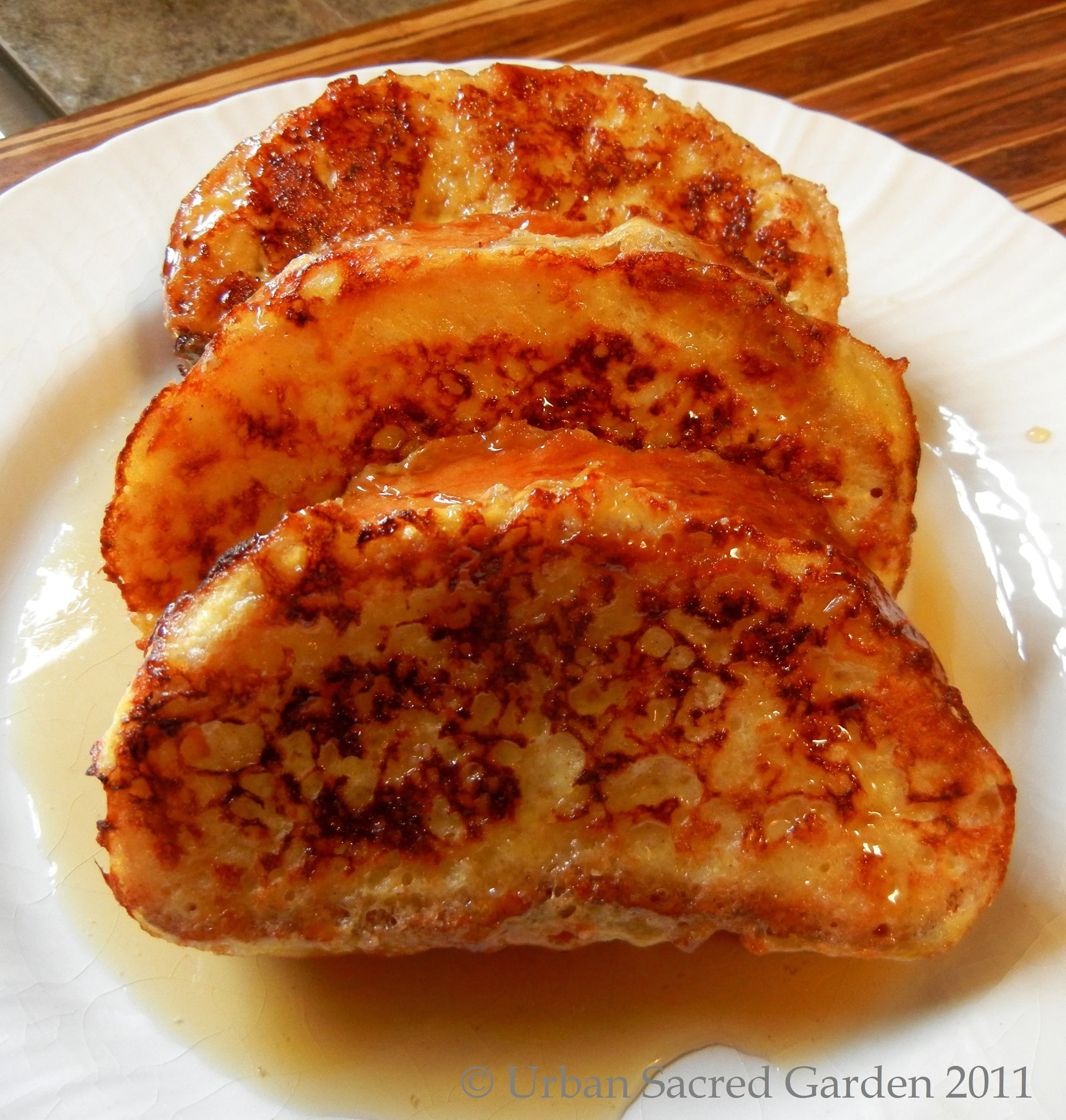 Ginger Lemon French Toast