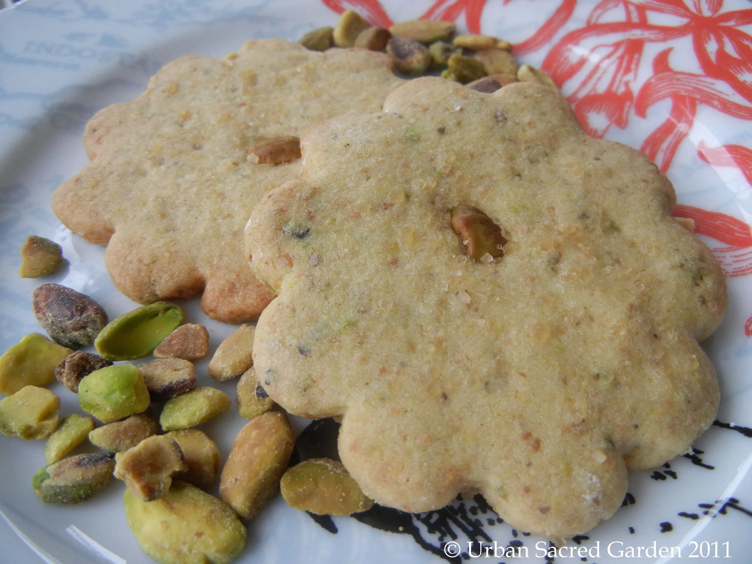 Pistachio Cardamom Cookies