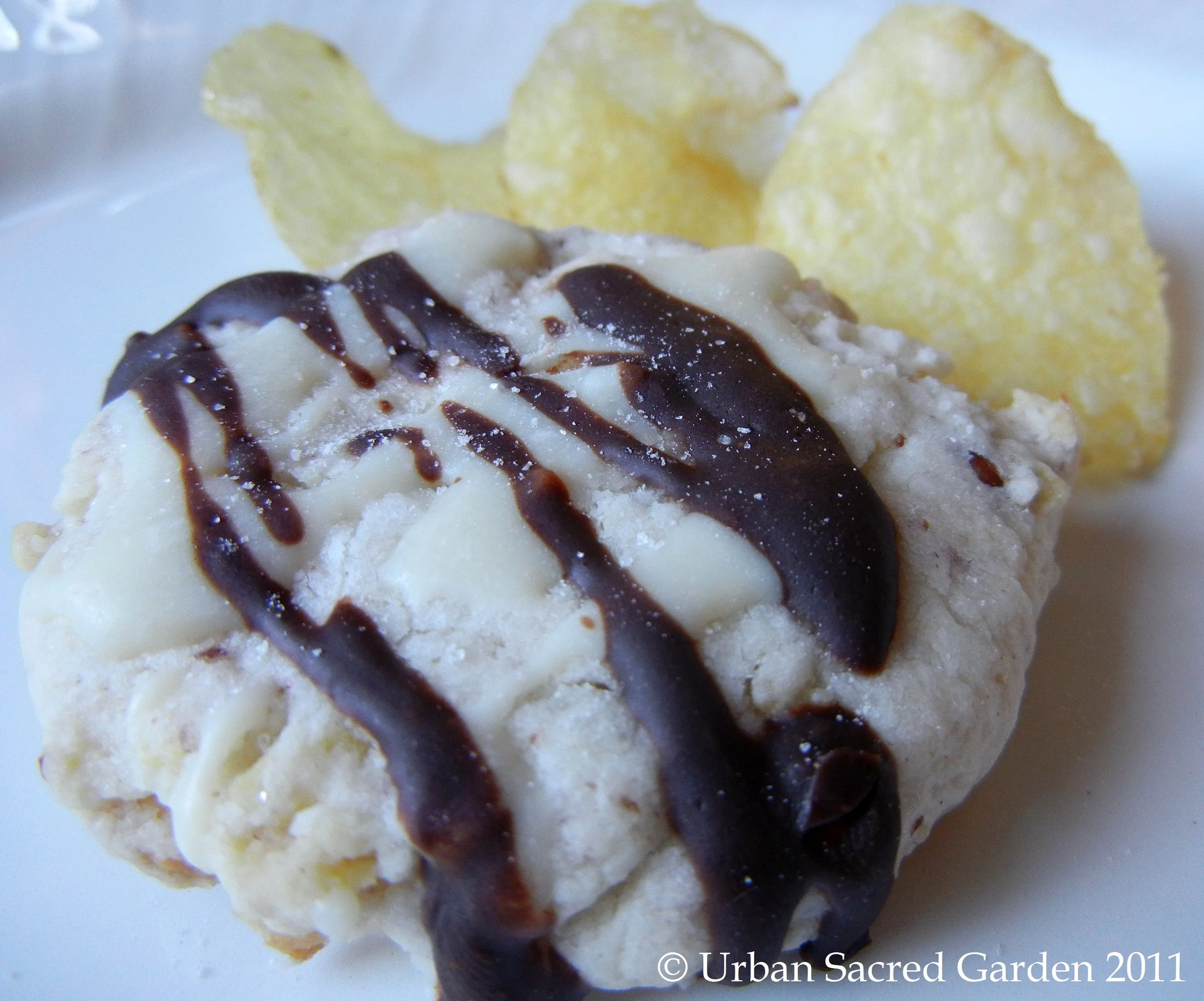 White Chocolate Potato Chip Cookies