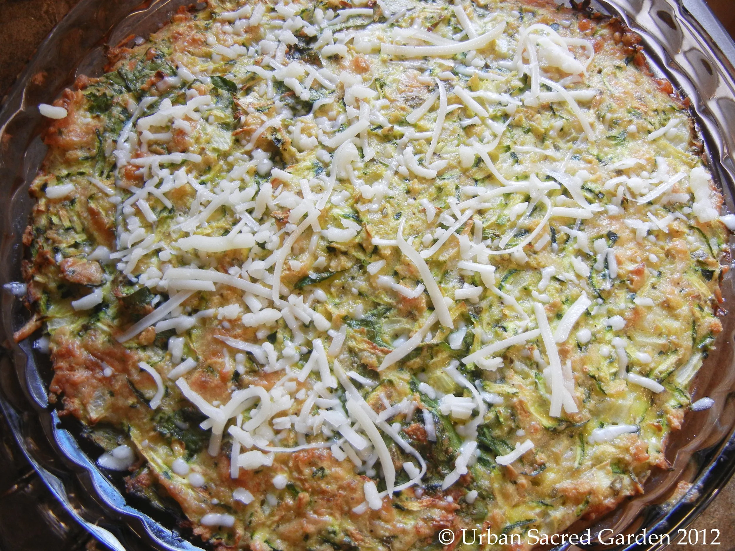 Zucchini Spinach Pie