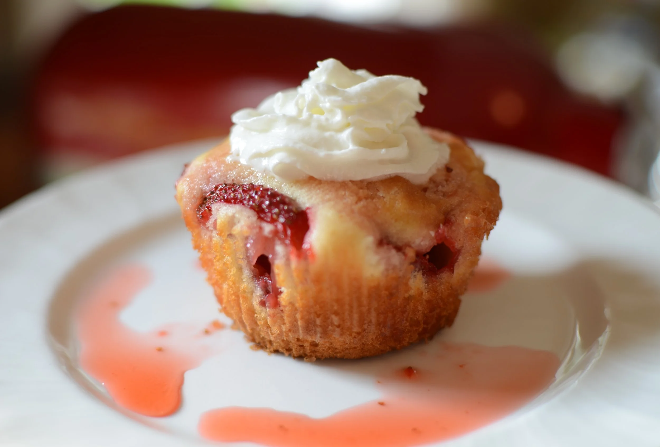 Strawberry Shortcake Muffins