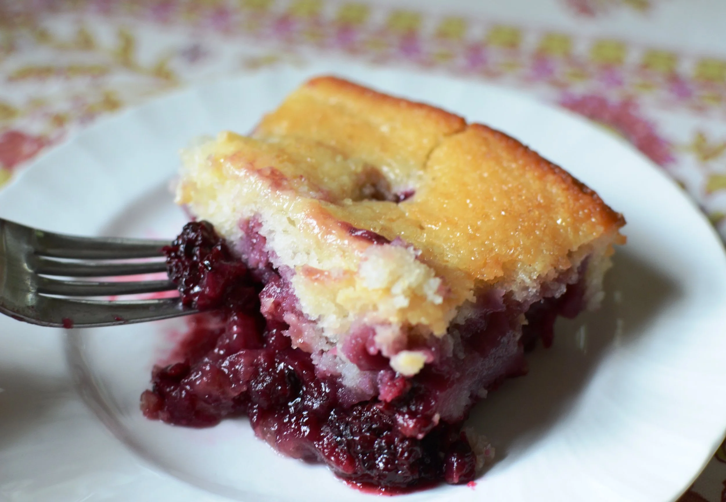 Blackberry Cobbler &amp; Food Bloggers Support for Sandy #FBS4Sandy