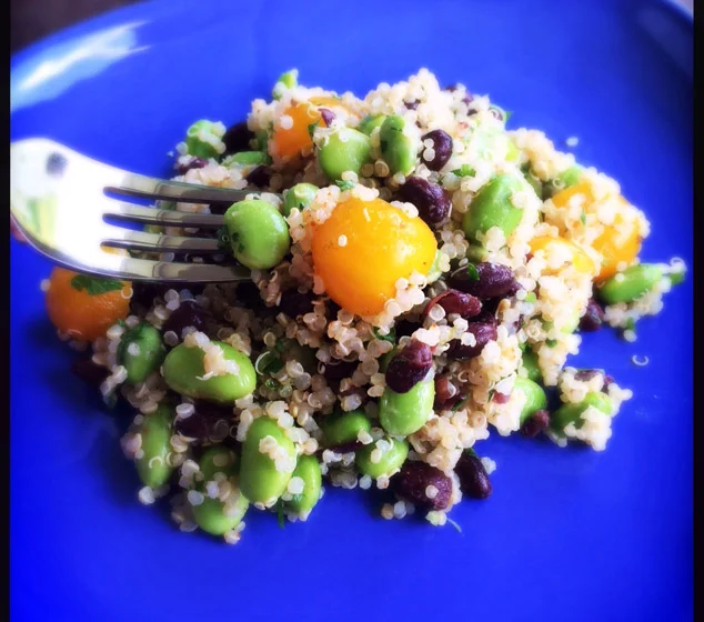 Zesty Quinoa Bean Salad