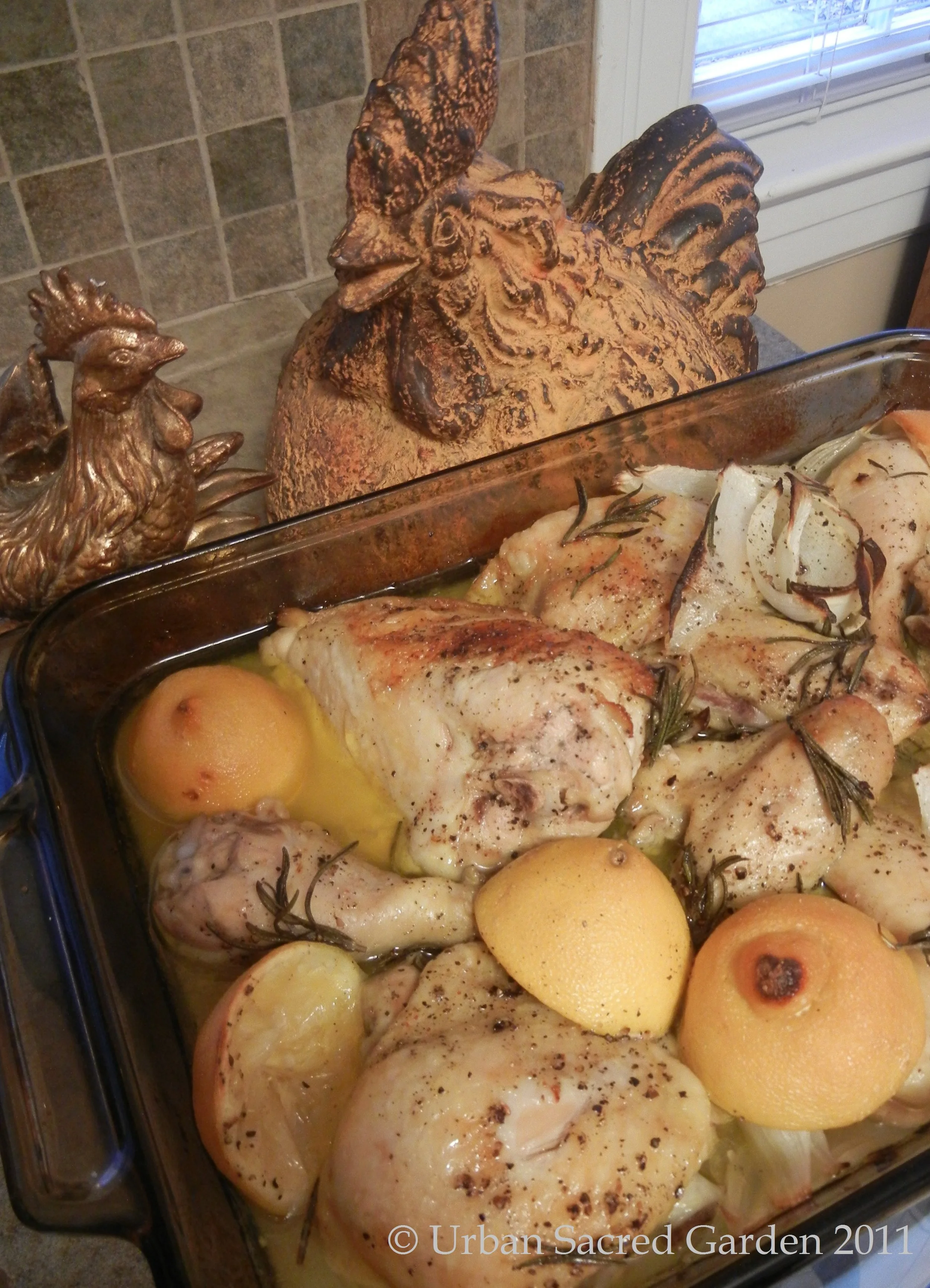 Lemon-Butter Rosemary Chicken