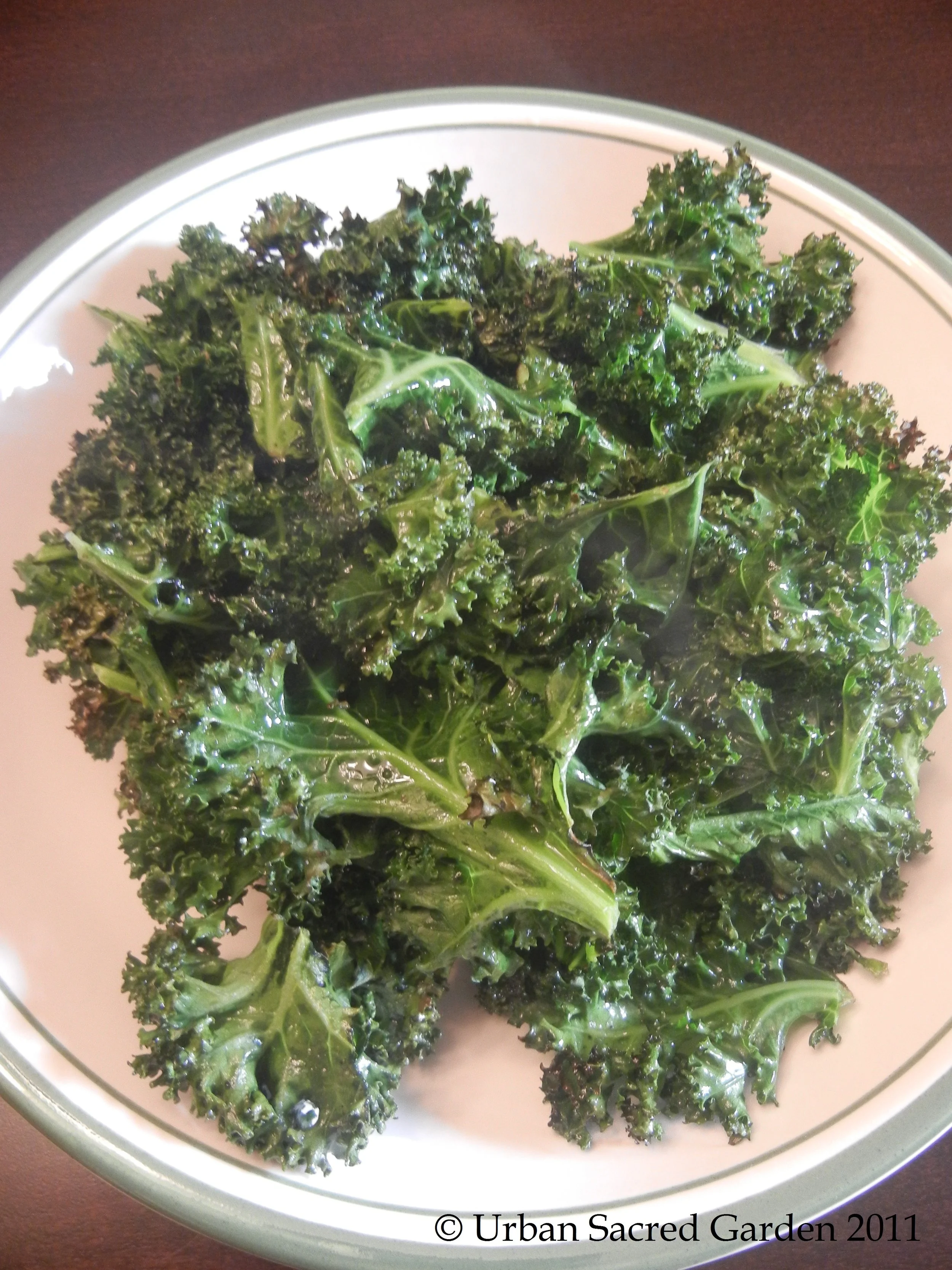 Kristen's Braised Kale (ME)