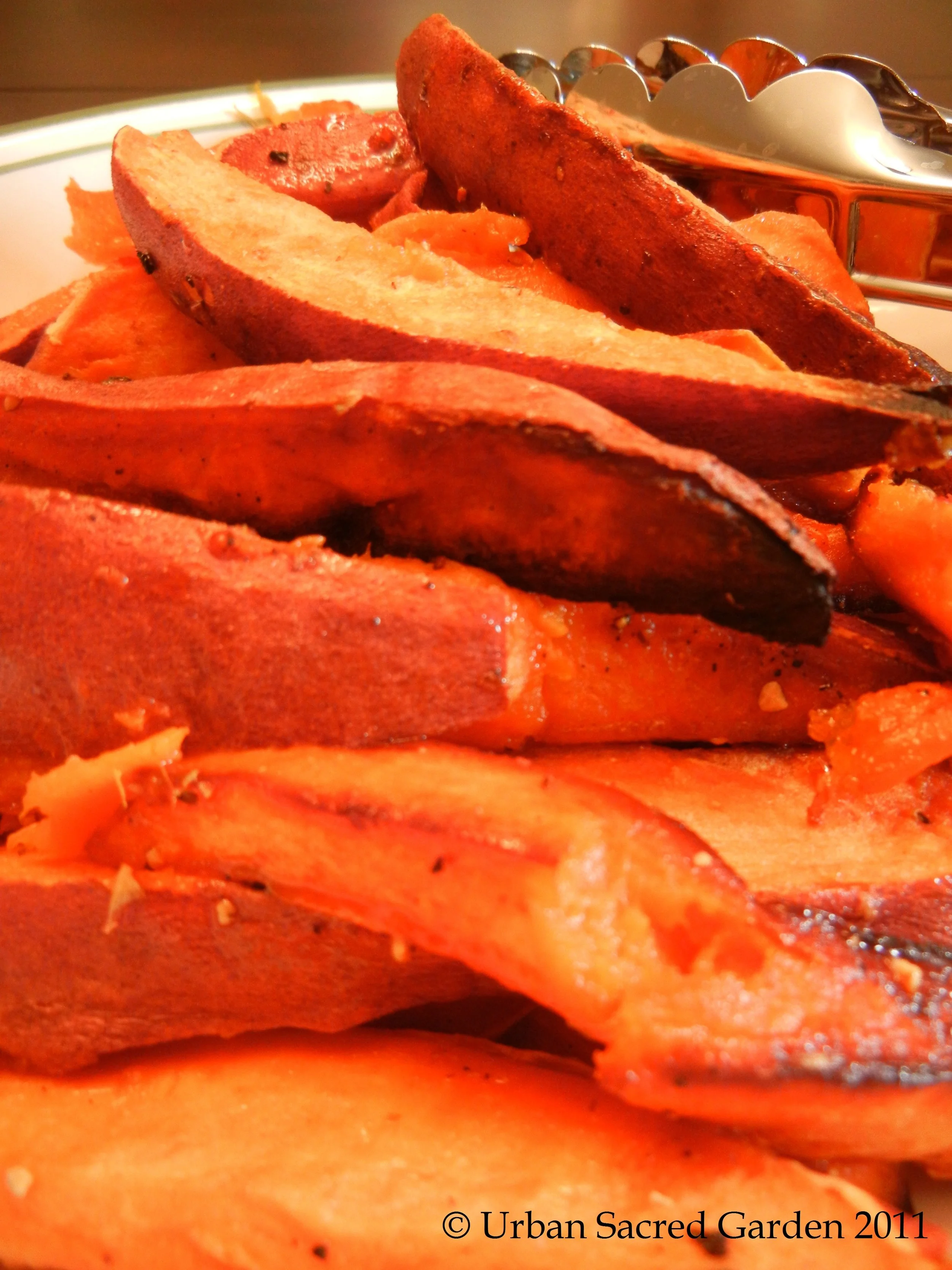 Honey Baked Sweet Potato Fries (ME)