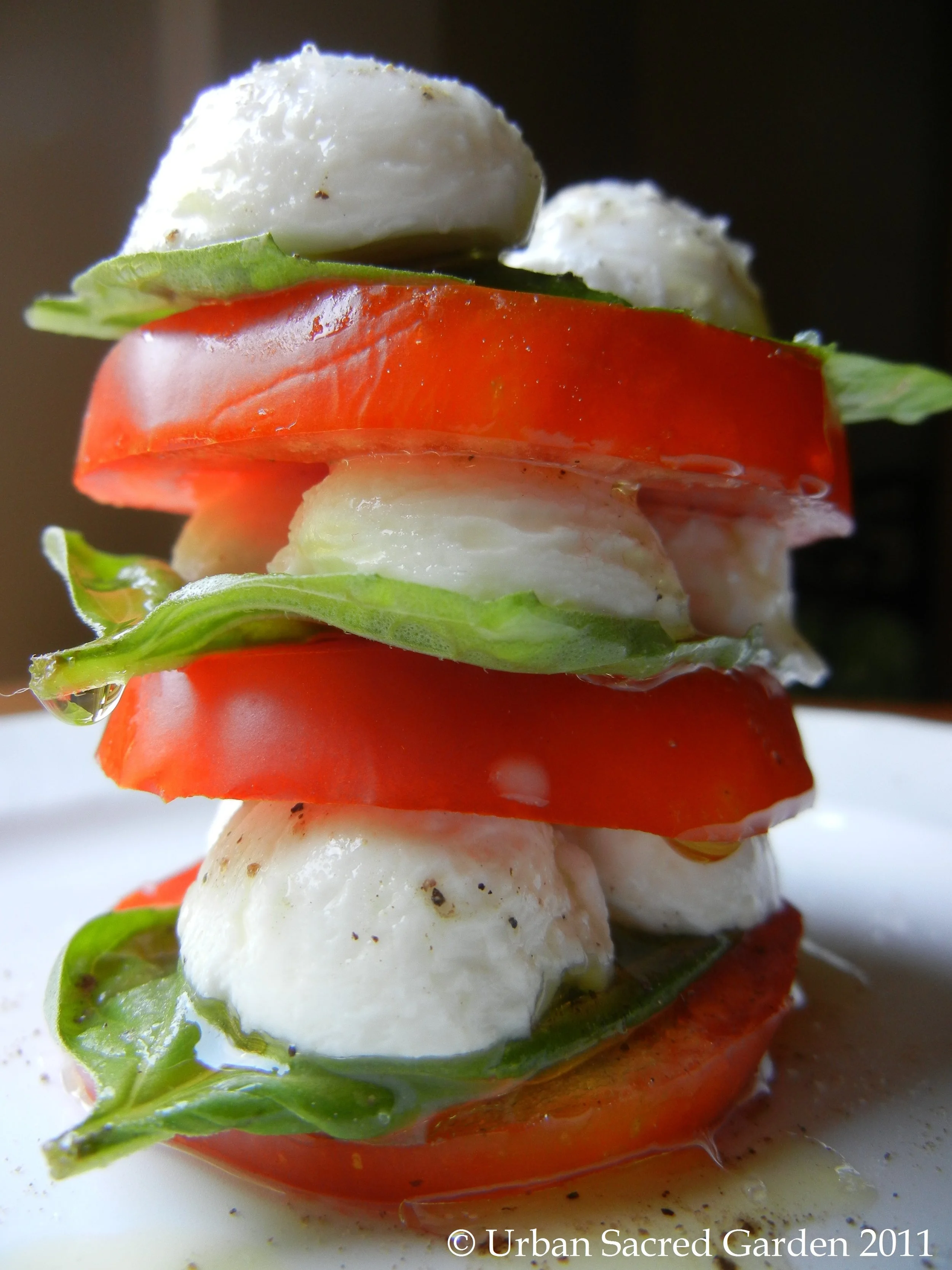 Tomato Basil Salad (Caprese) 4 Ways (ME)