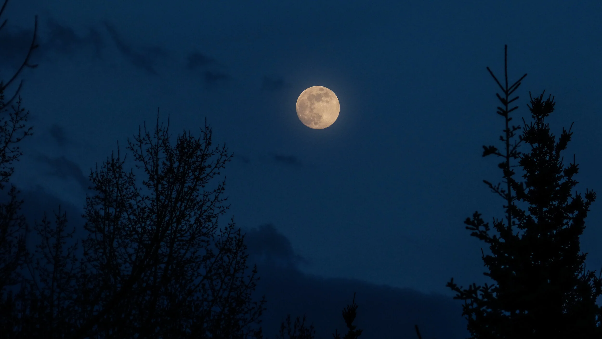 Storm Moon Welcoming the Spring Equinox