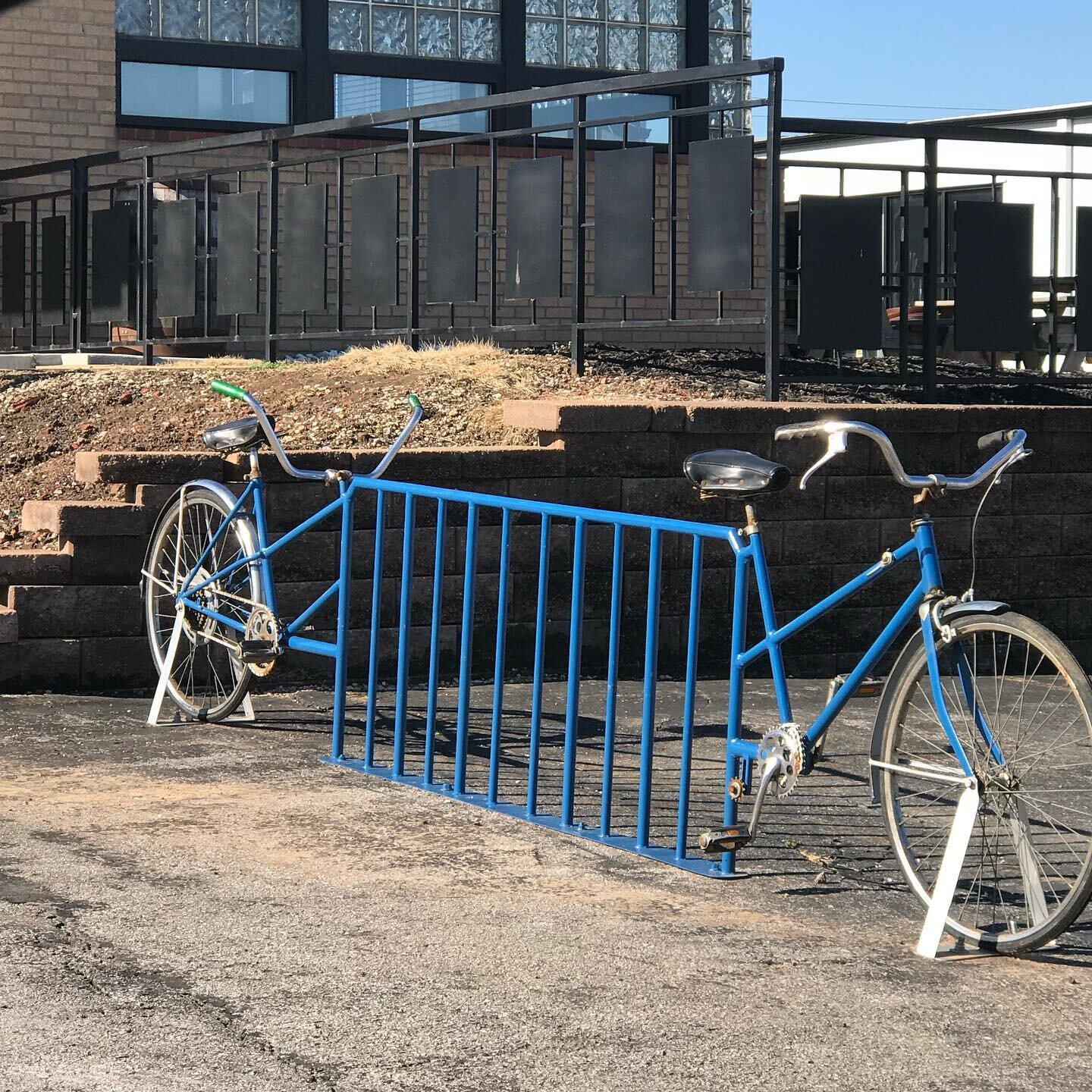 This was a family tandem. Pretty sure our dad did not have plans for Karl to take this out on Friday night to pick up girls. But...plans change. Now it&rsquo;s at Alpha brewery after they made it into a bike rack. Go check out Alpha and tell them Kar