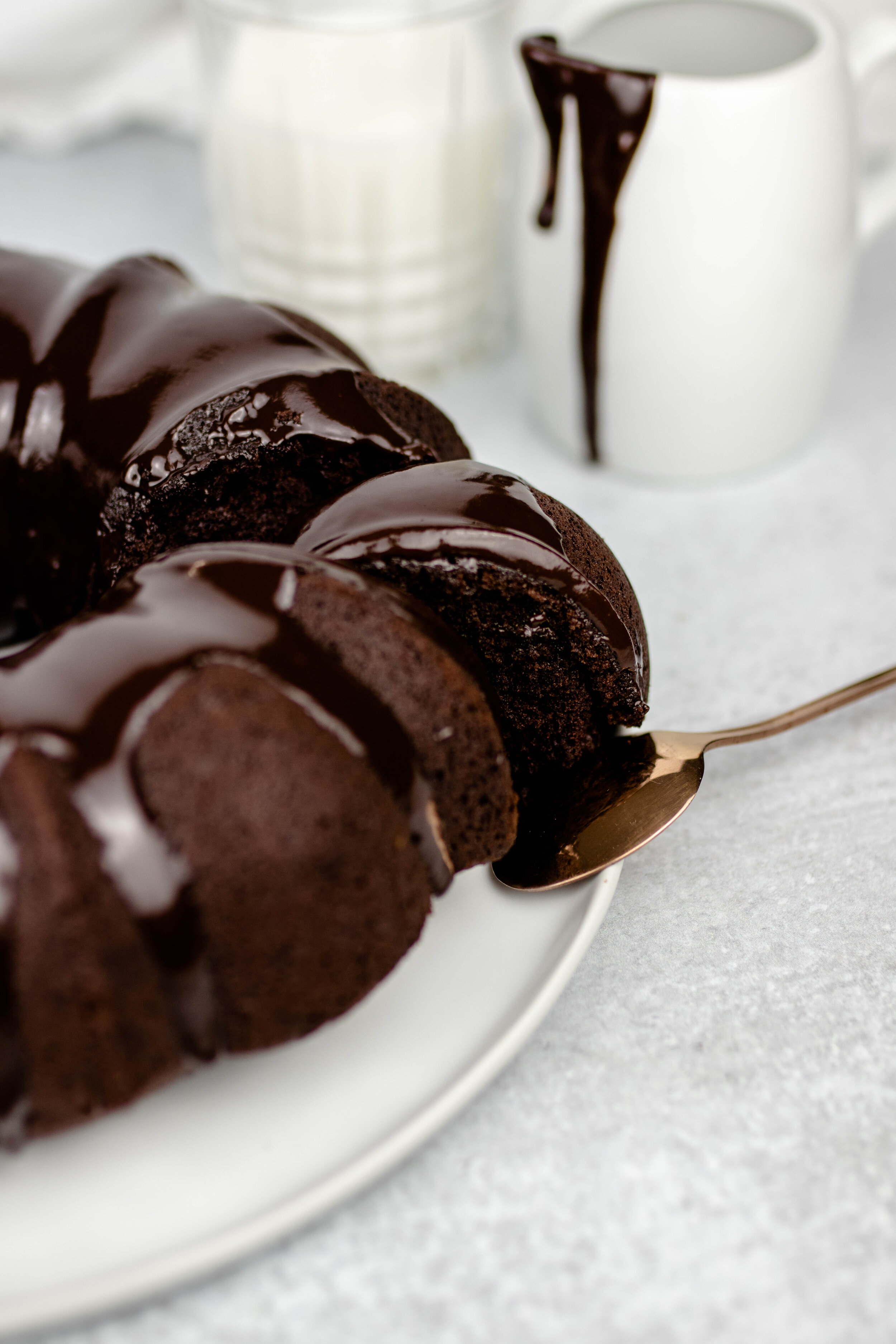 Coffee Chocolate Bundt Cake
