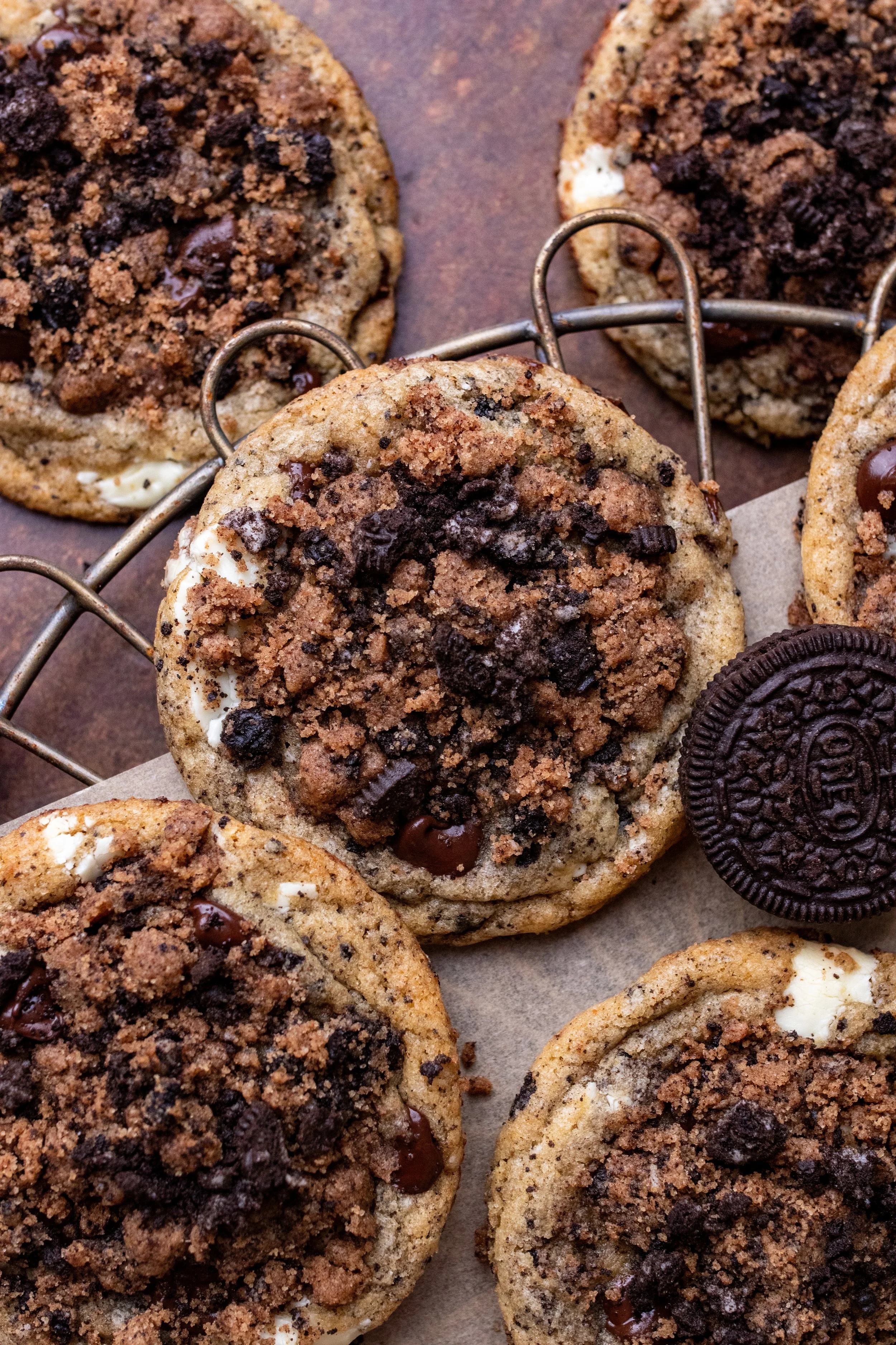 Oreo Coffee Cake Cookies