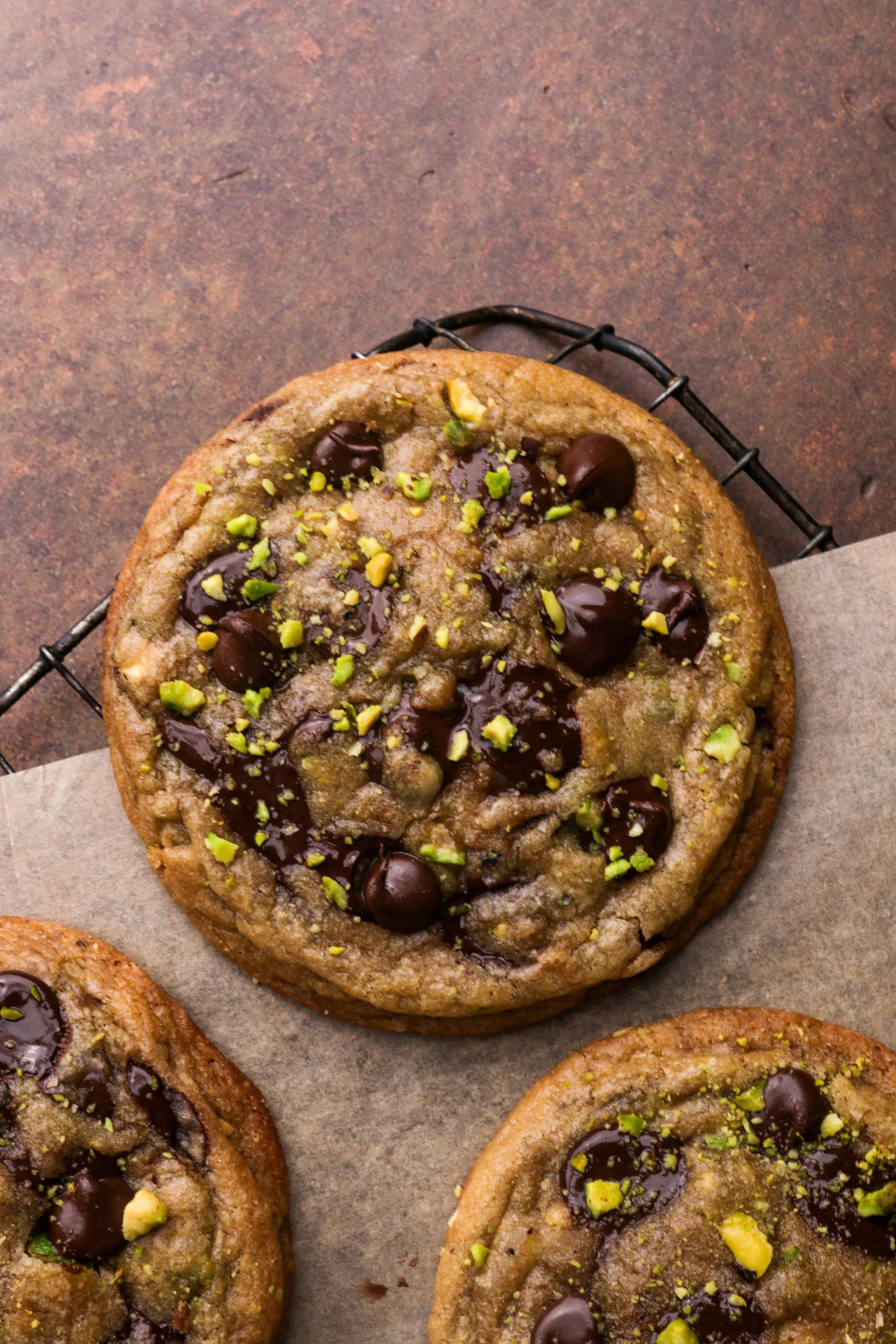 Pistachio Cheesecake Cookies