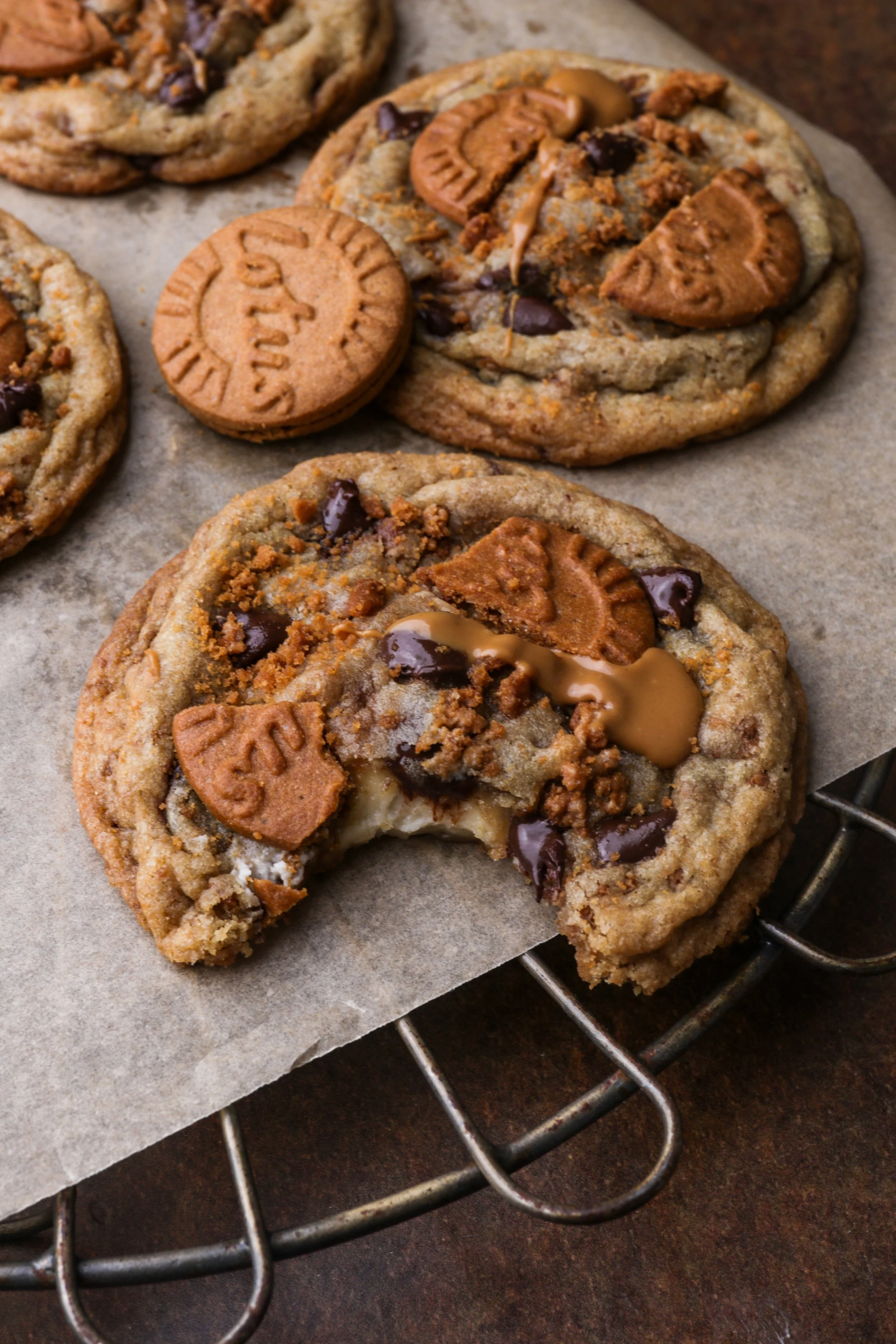 Cookie Butter Cheesecake Cookies
