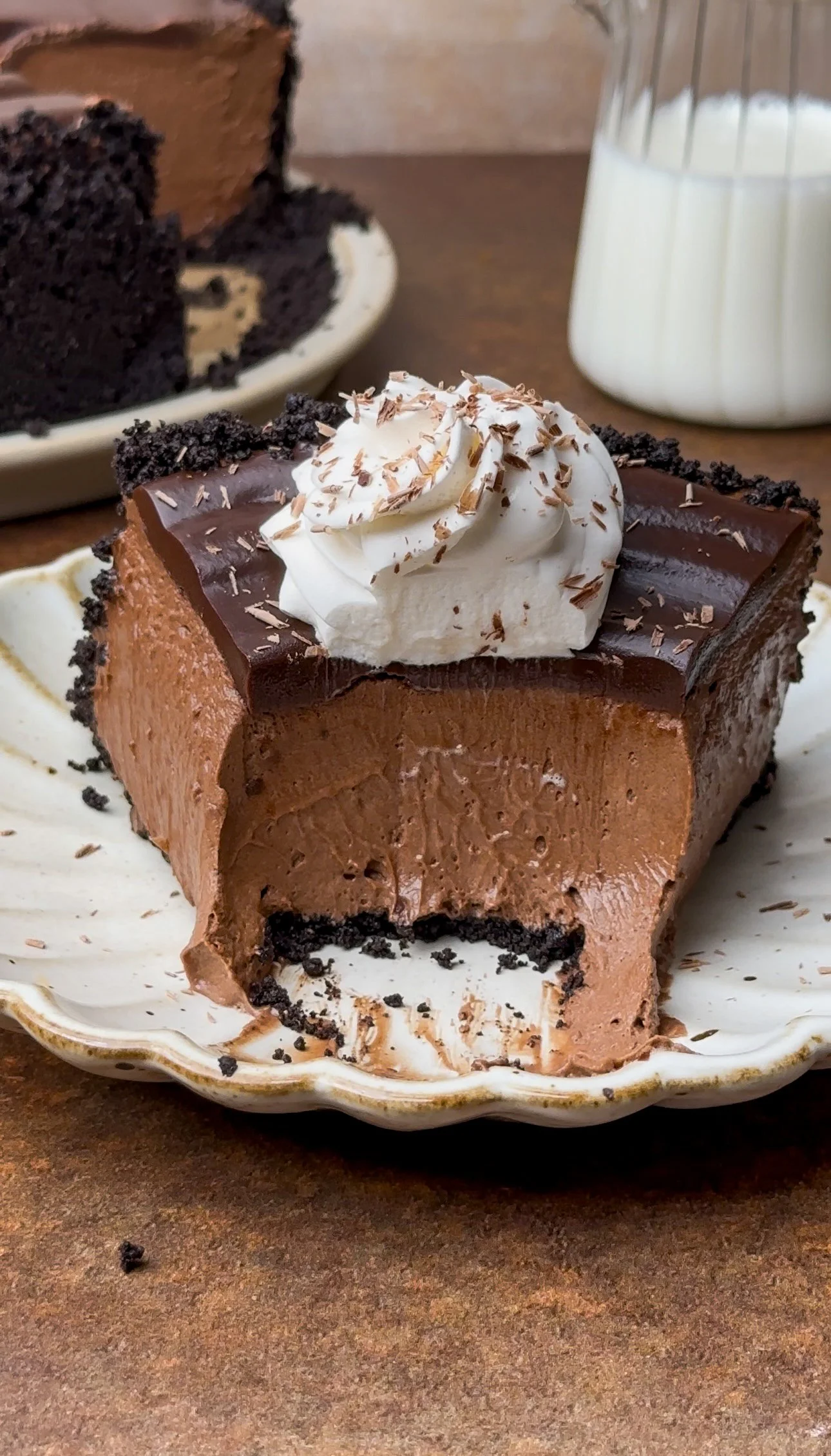 Chocolate No Bake Cheesecake