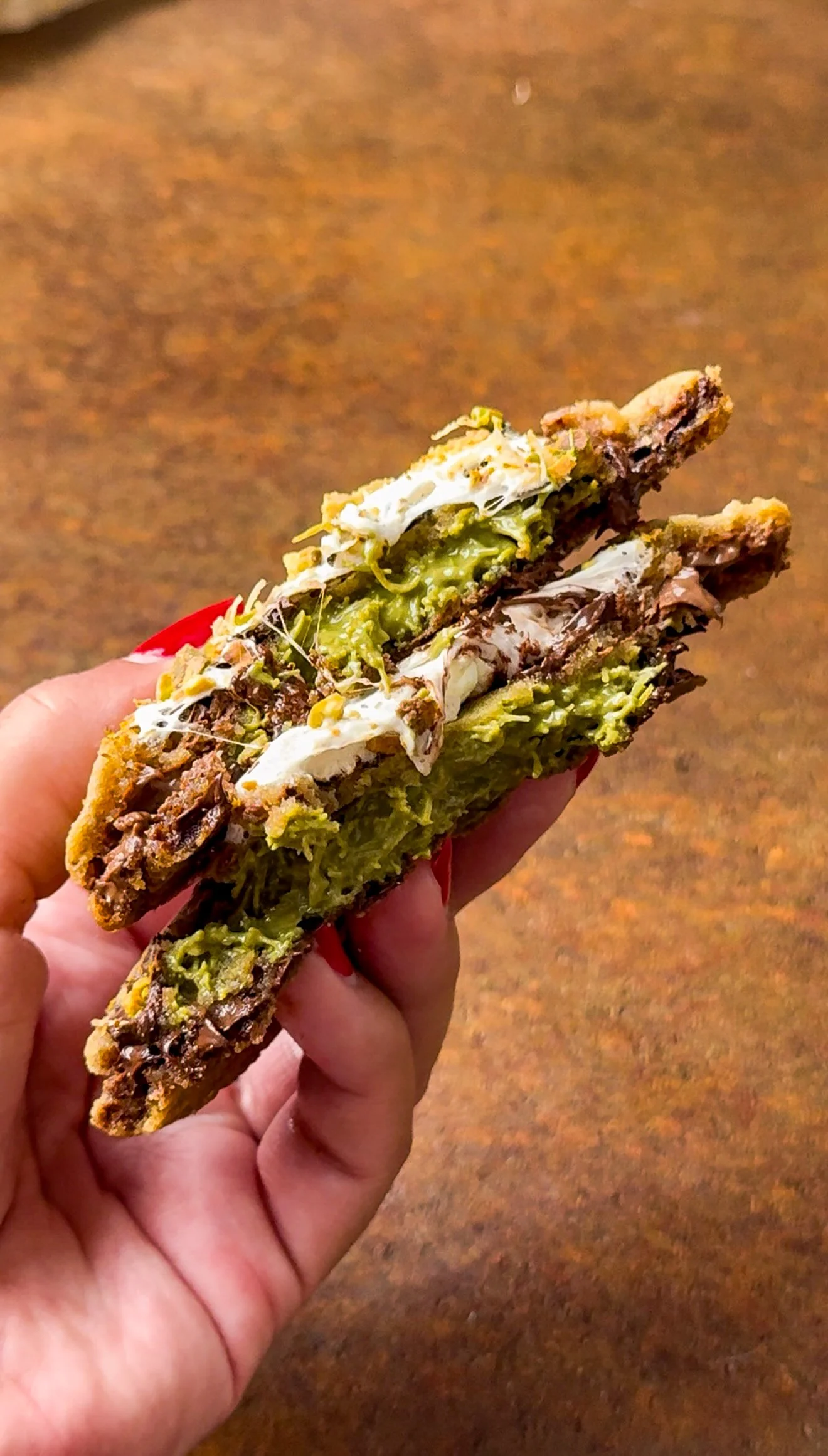 Dubai S'mores Cookies