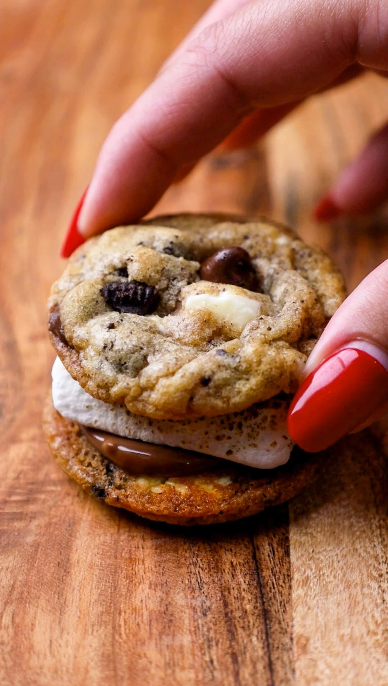 Mini Oreo S'mores Cookies