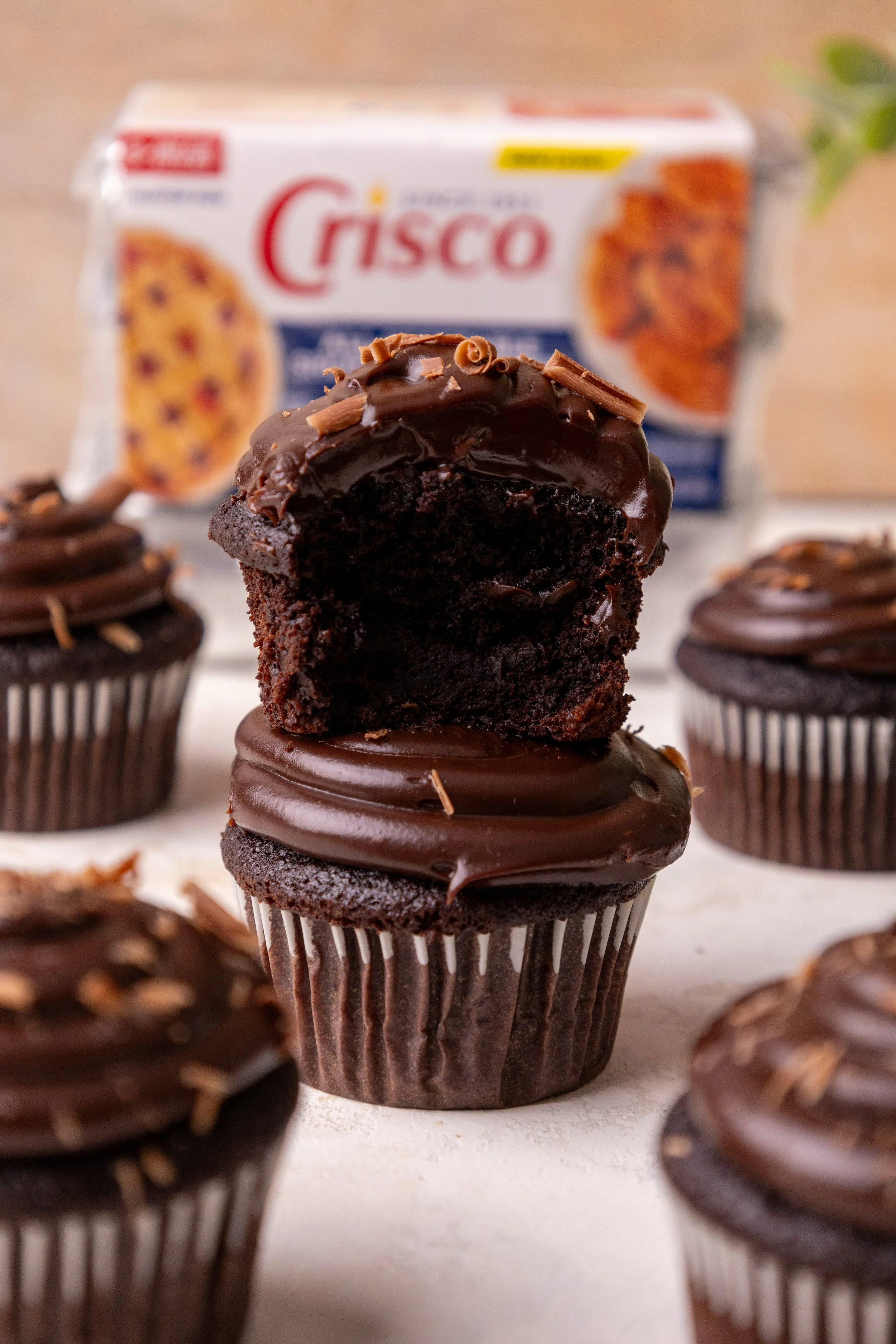 Chocolate Pumpkin Cupcakes