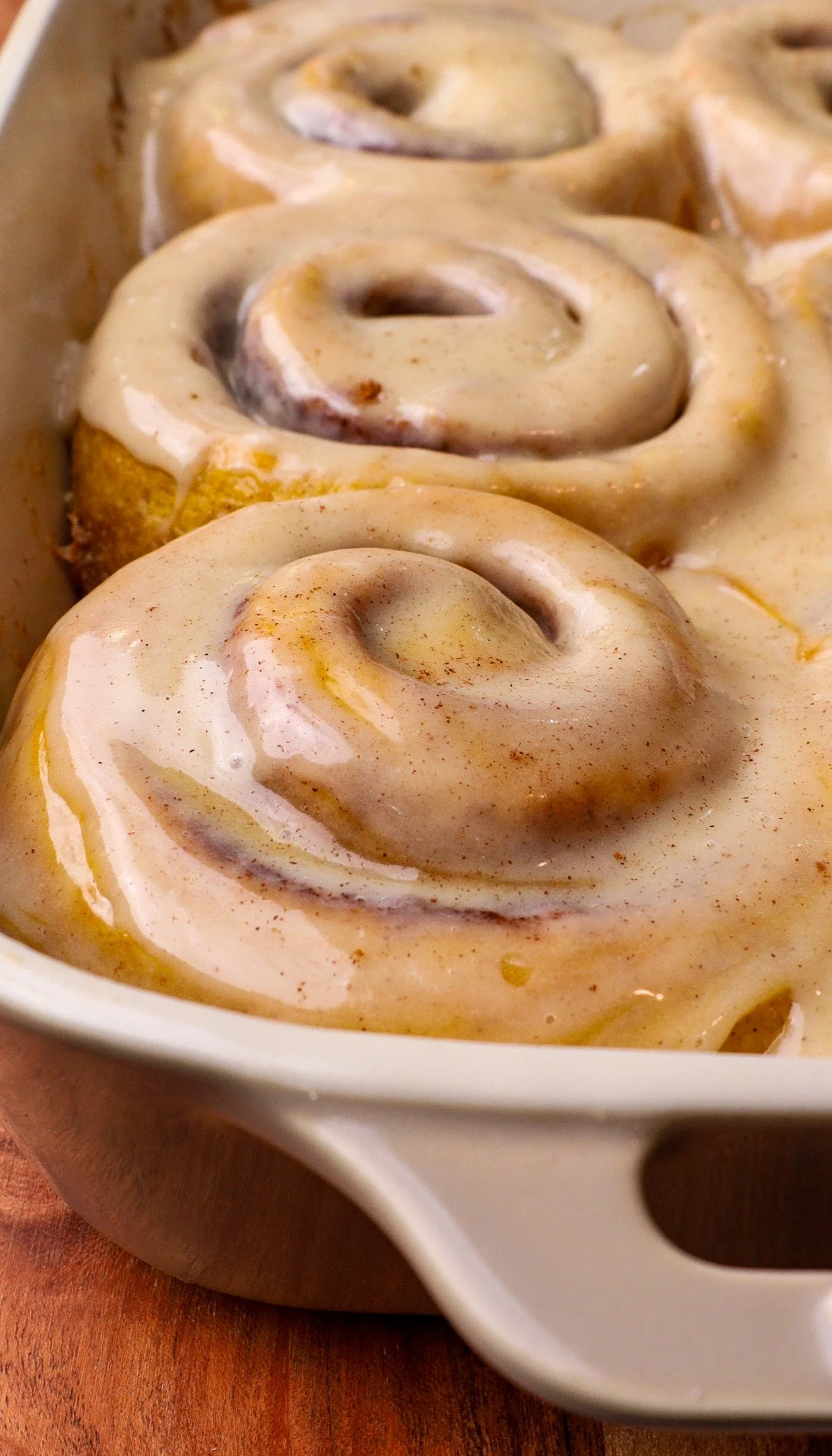 Salted Caramel Cinnamon Rolls  